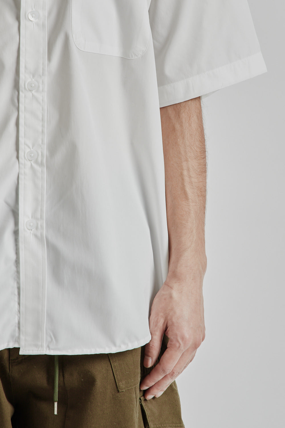 Frizmworks SS25 OG Poplin Oversized Shirt White 08