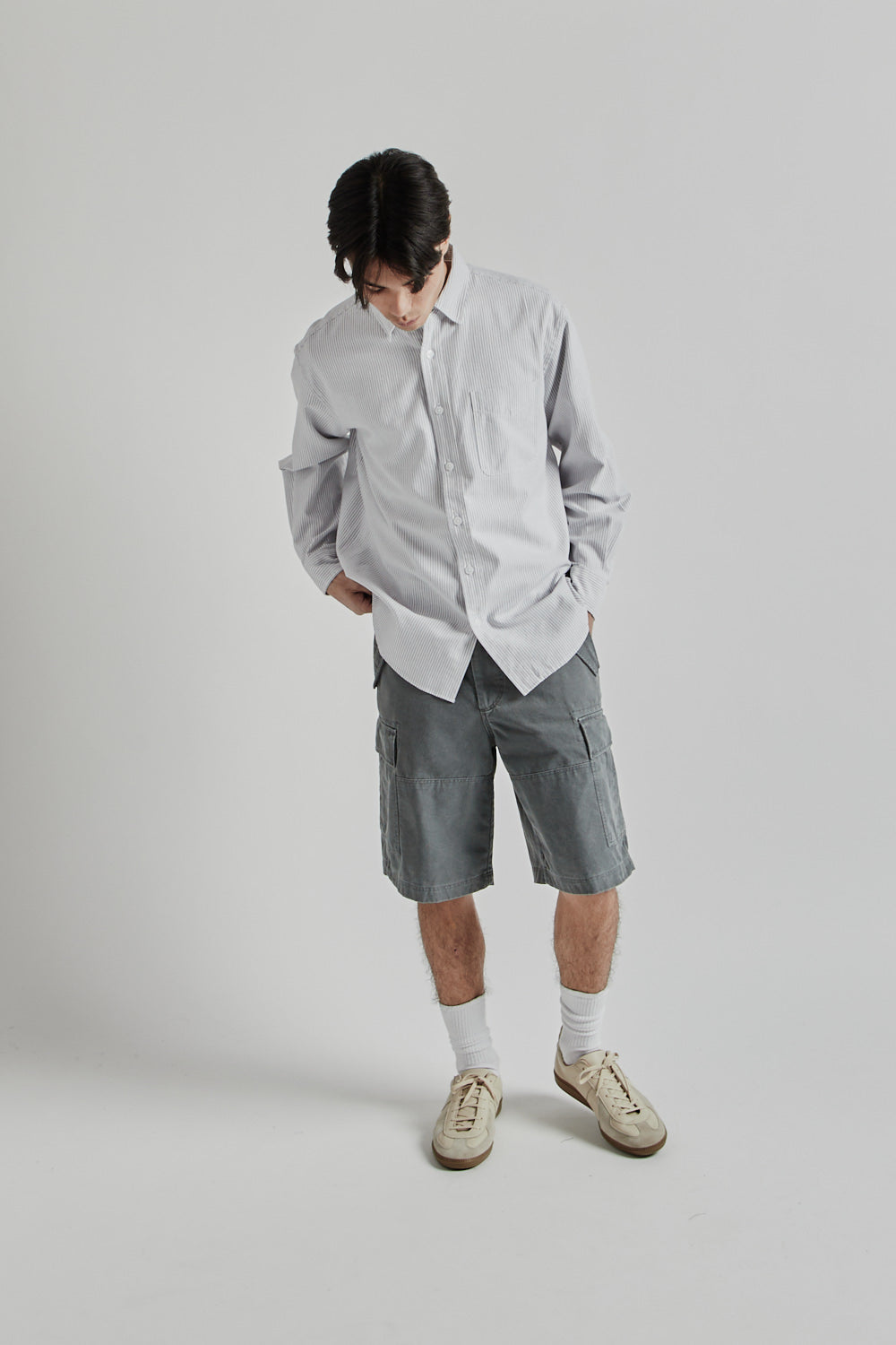 【2plan】Frey Wrinkle Overfit Shirt Loki Wrinkle Overfit Shirt - 2PLAN | 60% - Asian Fashion