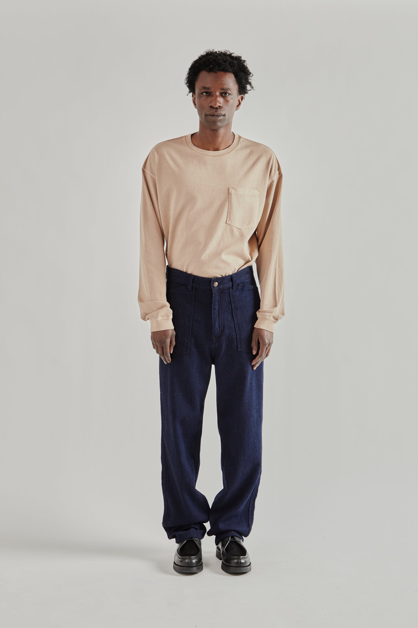 Frizmworks SS26 Army Denim Fatigue Pants Sashiko Denim5139