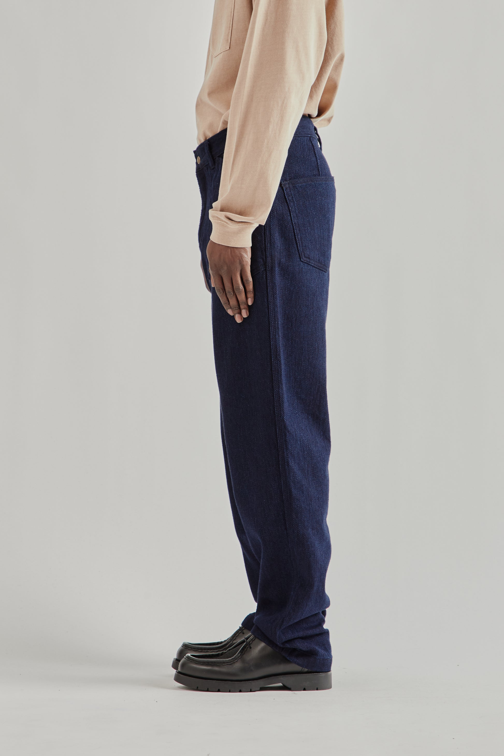 Frizmworks SS26 Army Denim Fatigue Pants Sashiko Denim5144