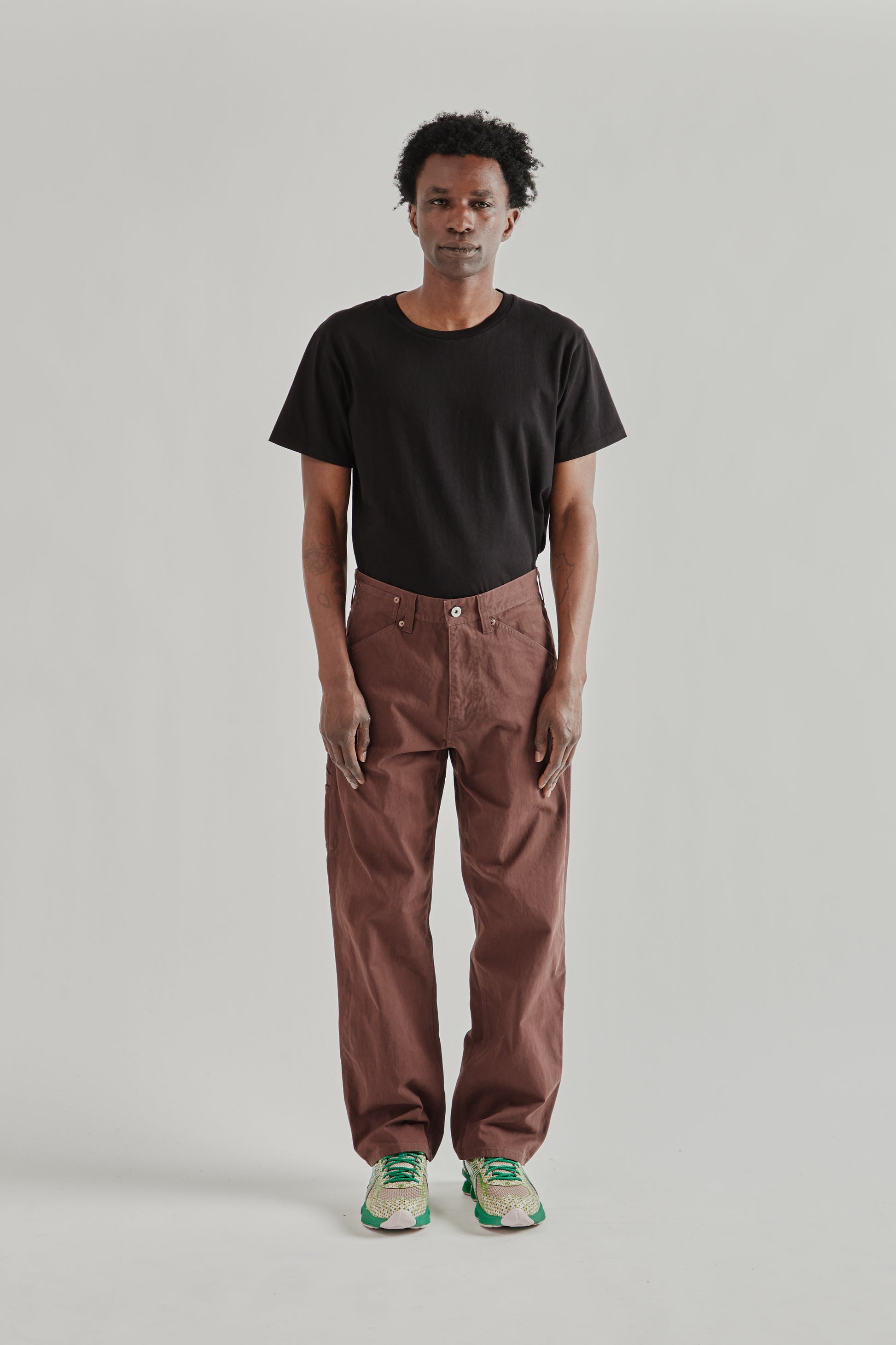 Frizmworks SS26 CN Essential Work Pants Brown5294