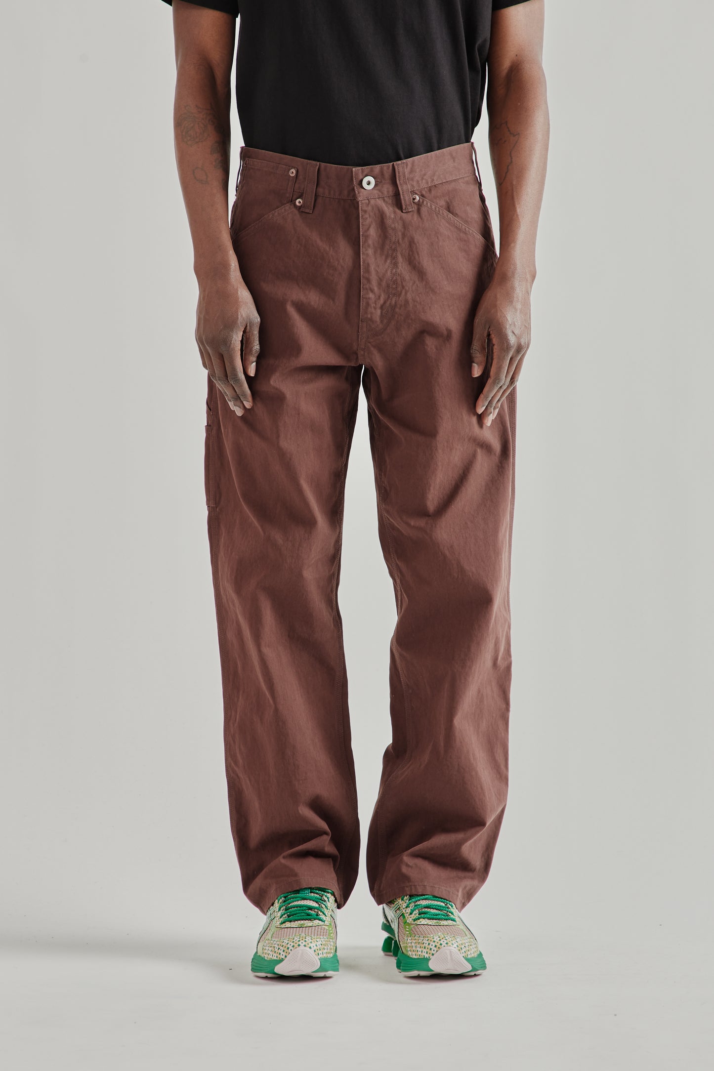 Frizmworks SS26 CN Essential Work Pants Brown5298