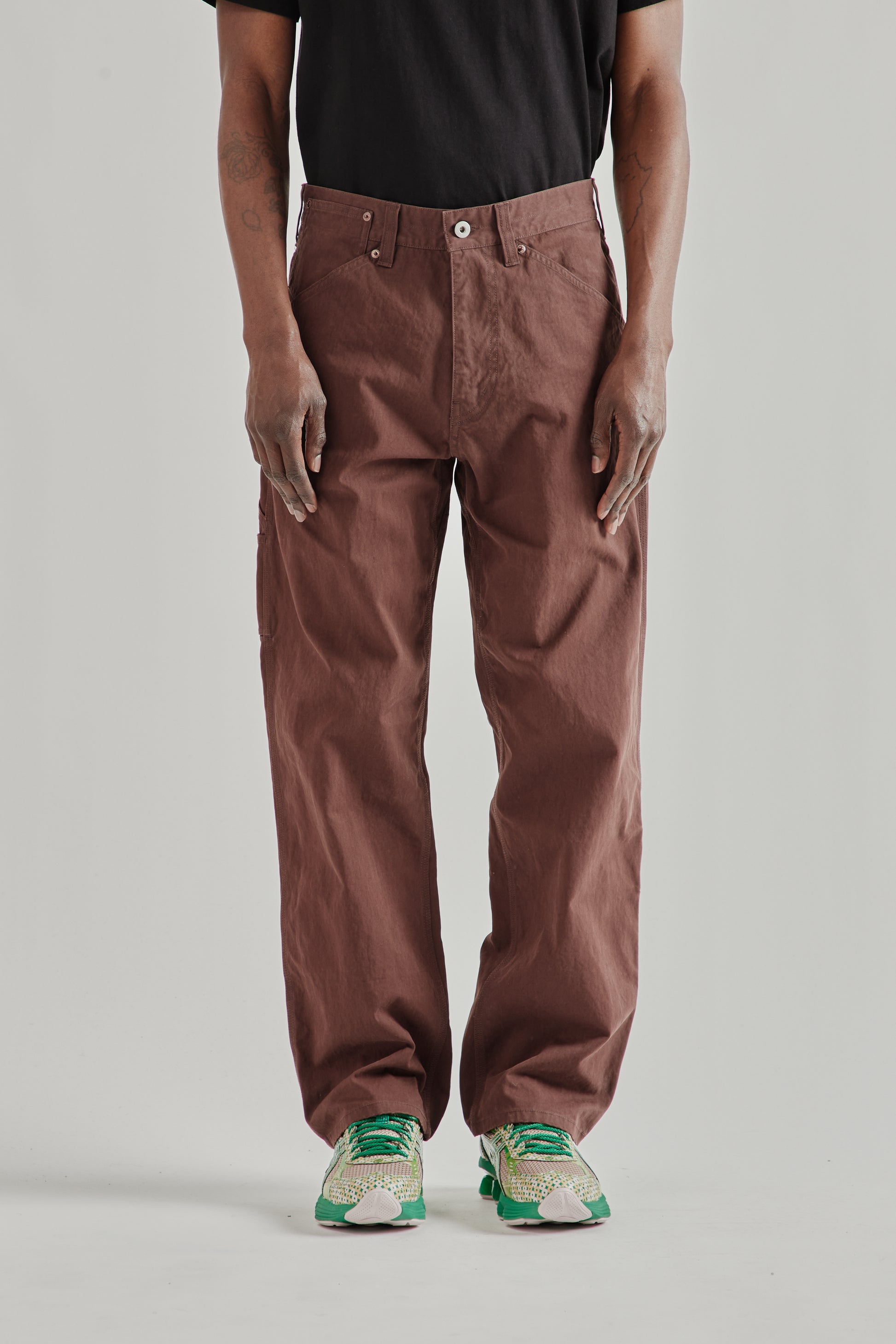 Frizmworks SS26 CN Essential Work Pants Brown5298