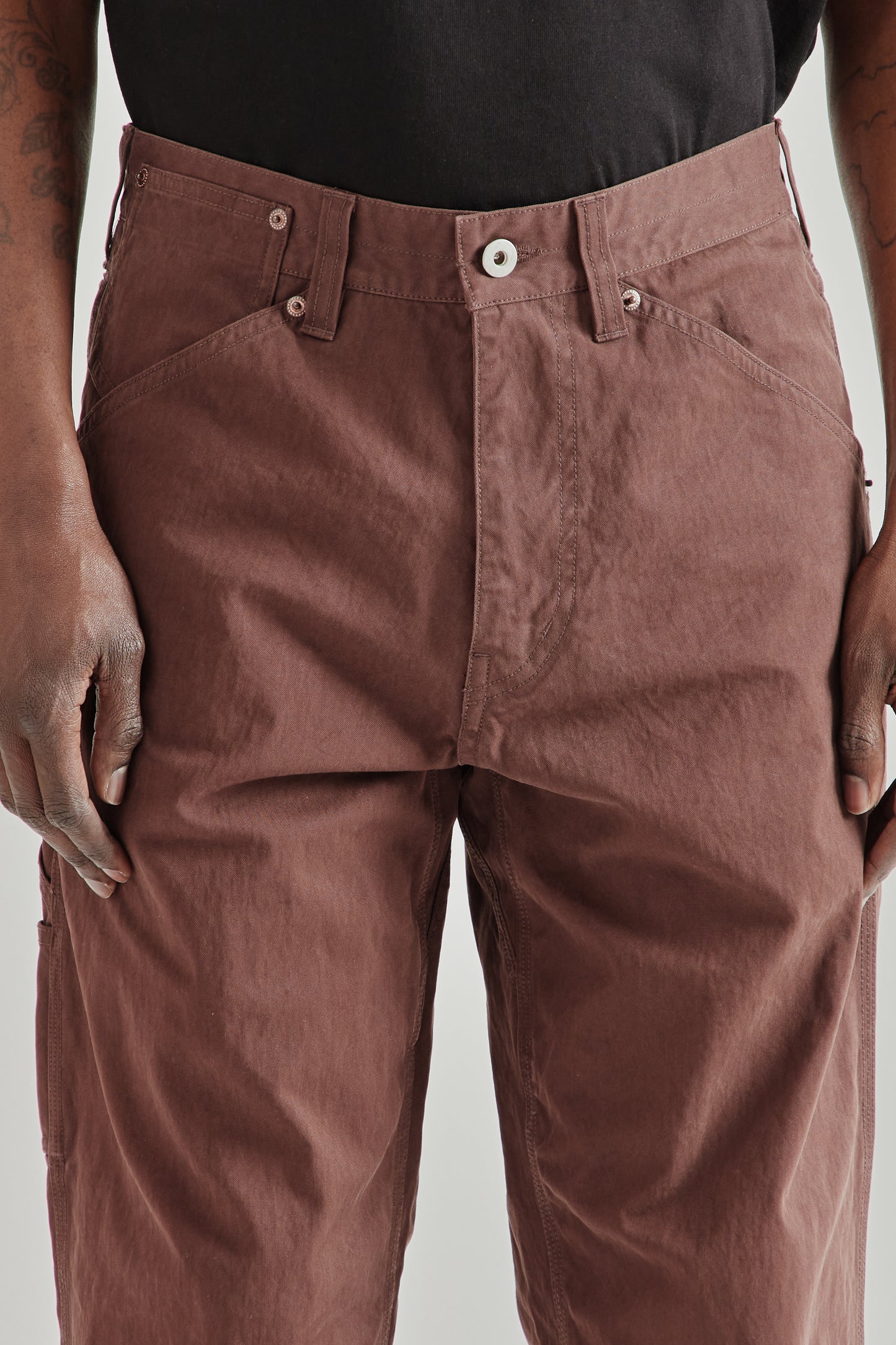Frizmworks SS26 CN Essential Work Pants Brown5309