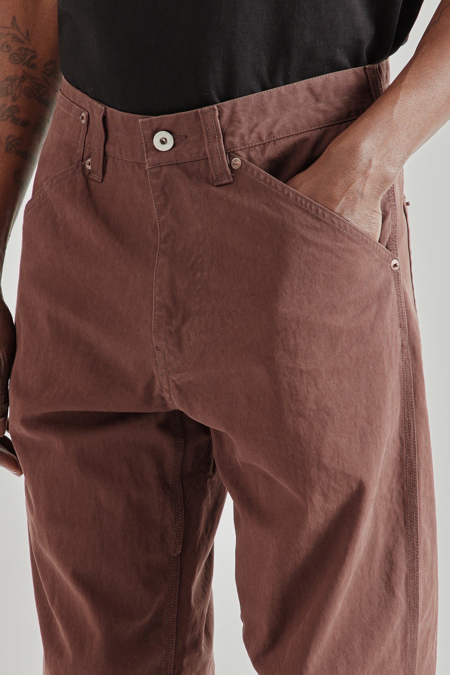 Frizmworks SS26 CN Essential Work Pants Brown5310