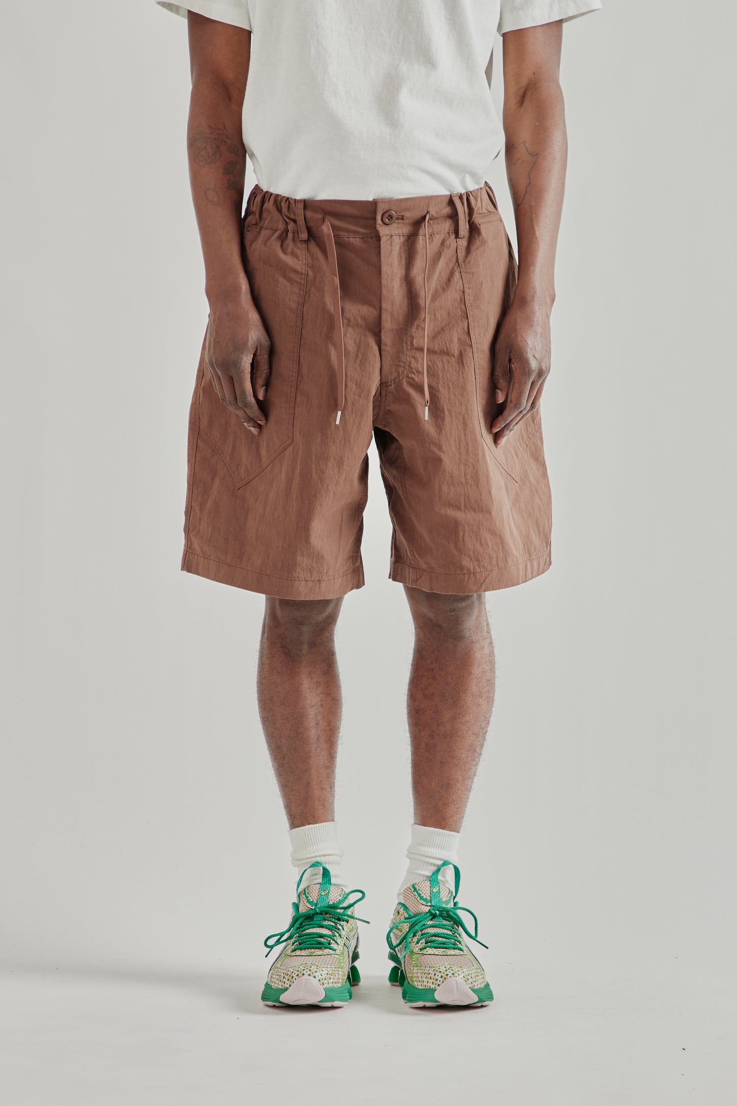 Frizmworks SS26 CN Nib Fatigue Shorts Brown5220