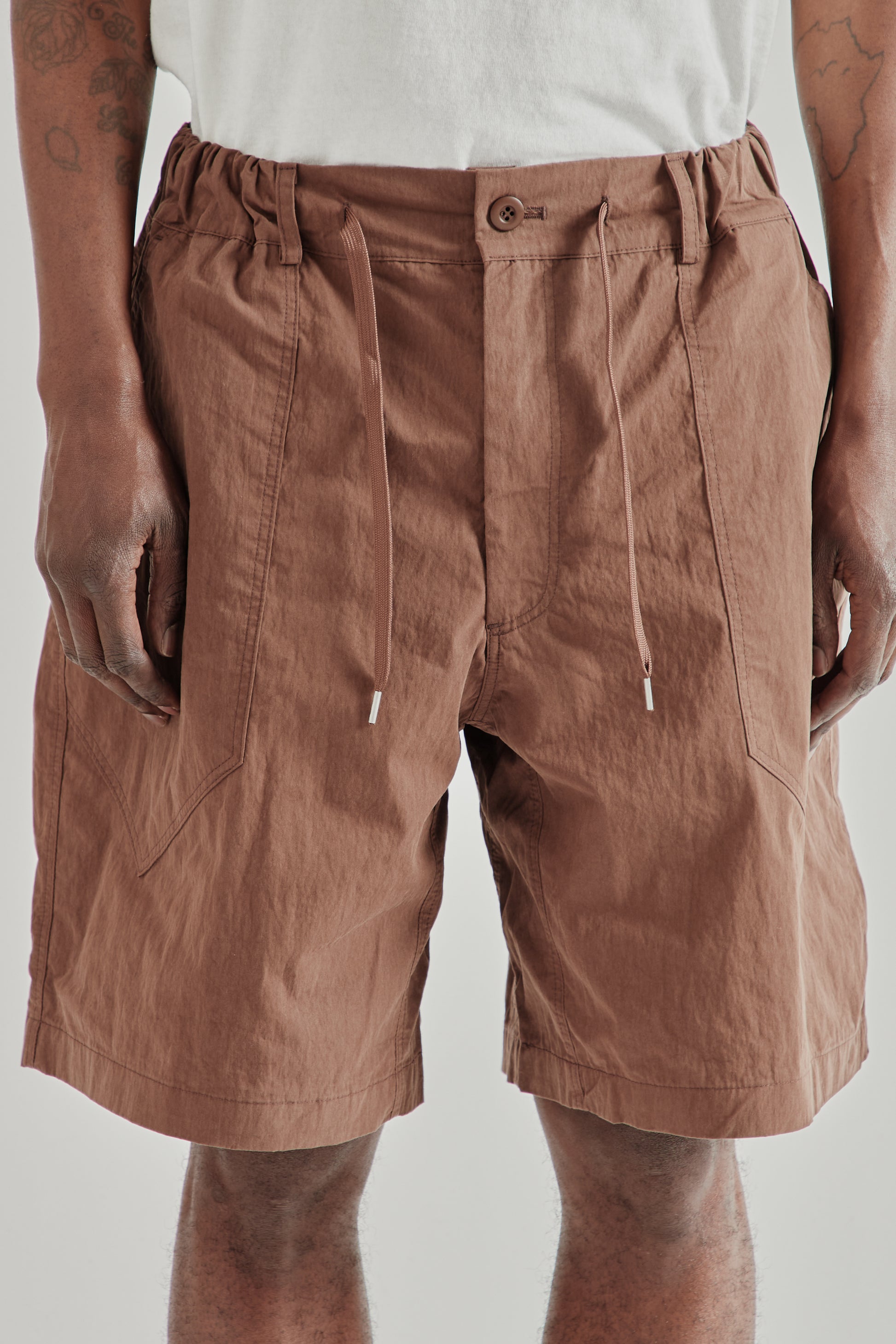 Frizmworks SS26 CN Nib Fatigue Shorts Brown5232
