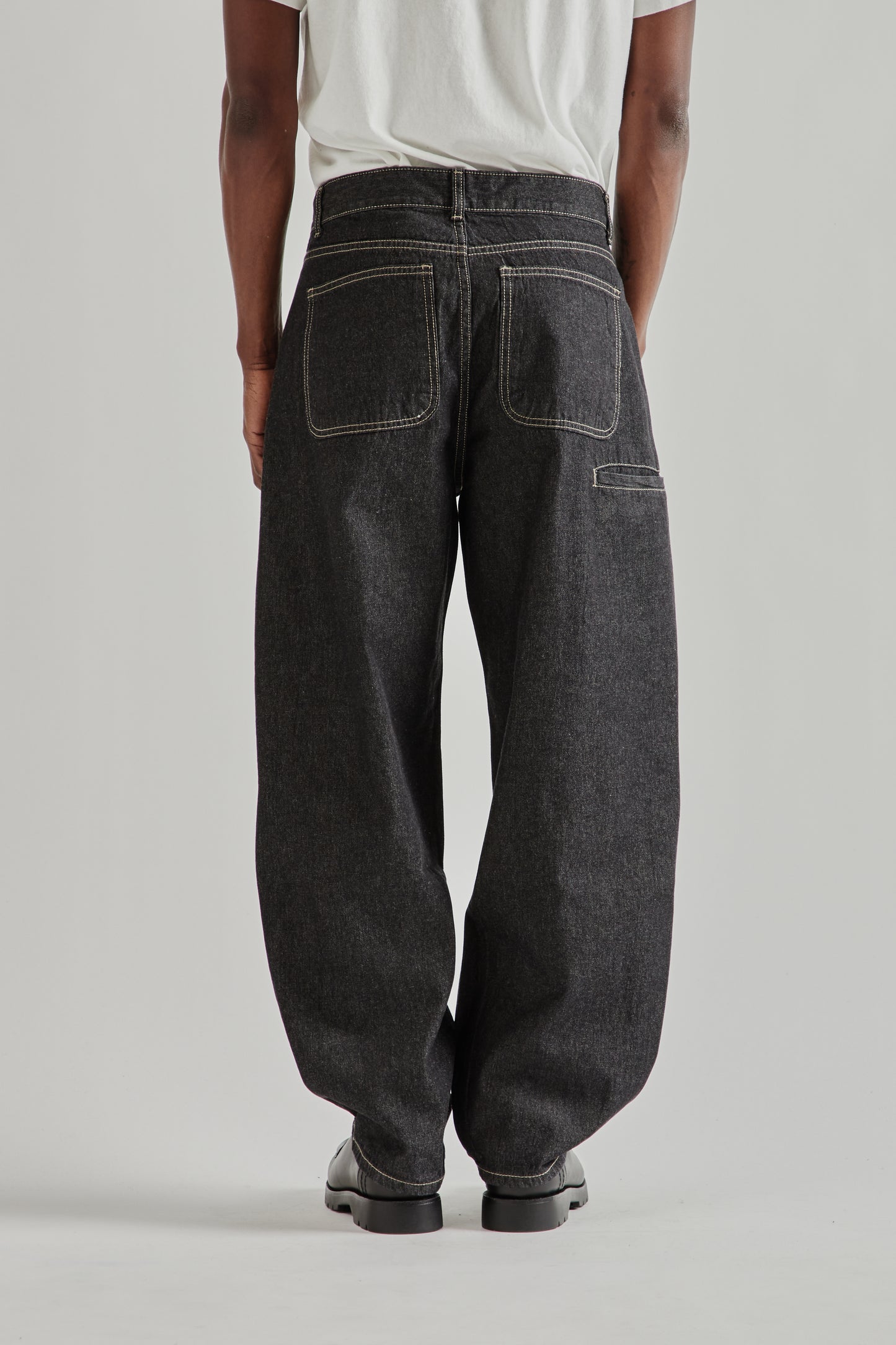 Frizmworks SS26 Curved Denim Pants Black 4