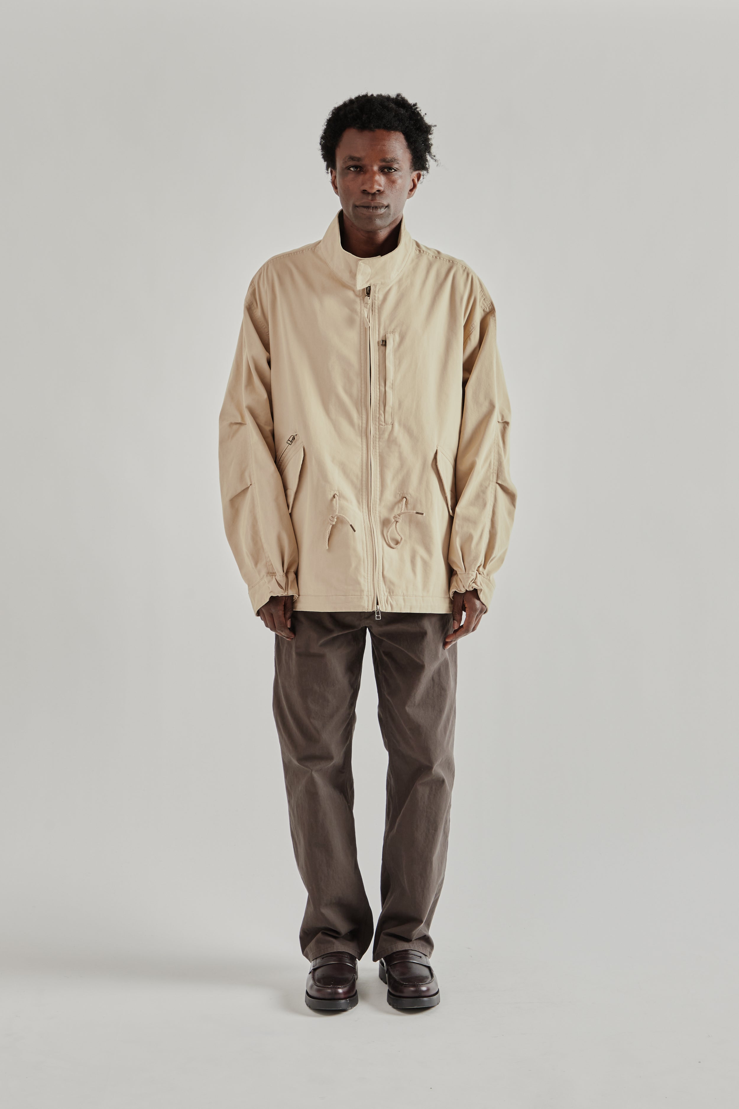 Frizmworks Harrington M65 Jacket - Beige | Wallace Mercantile Shop