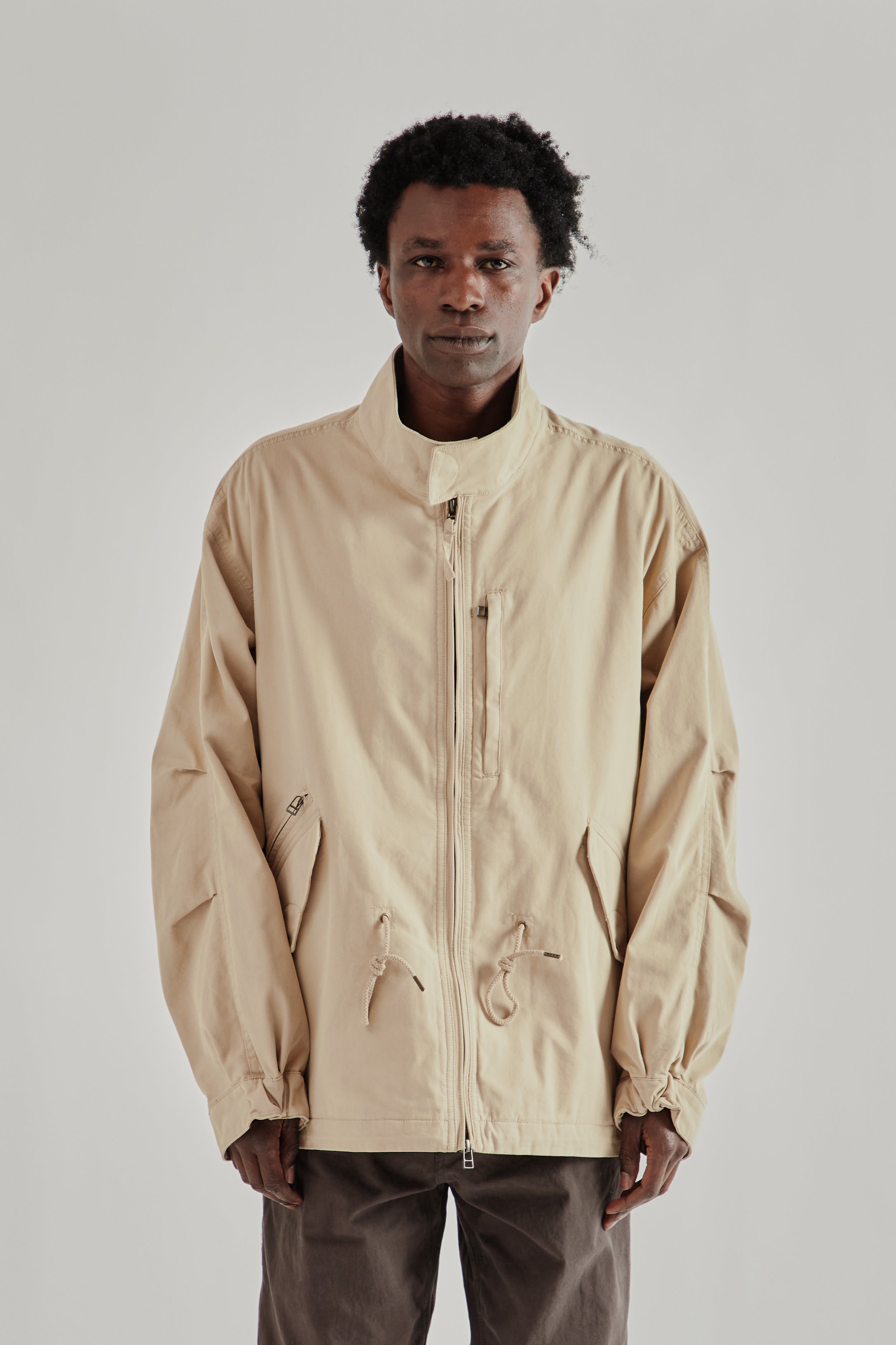 Frizmworks Harrington M65 Jacket - Beige | Wallace Mercantile Shop