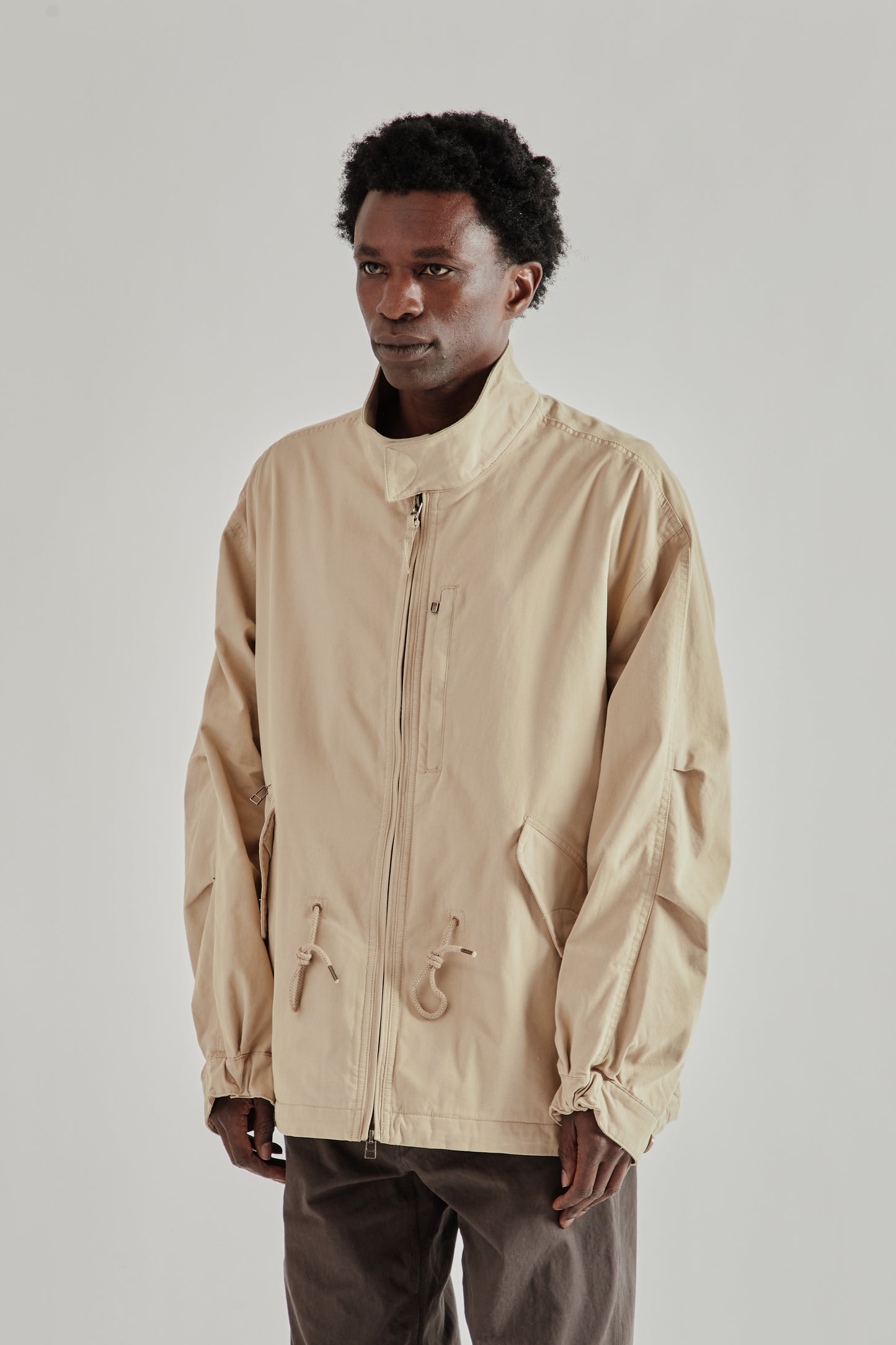 Frizmworks SS26 Harrington M65 Jacket Beige4761