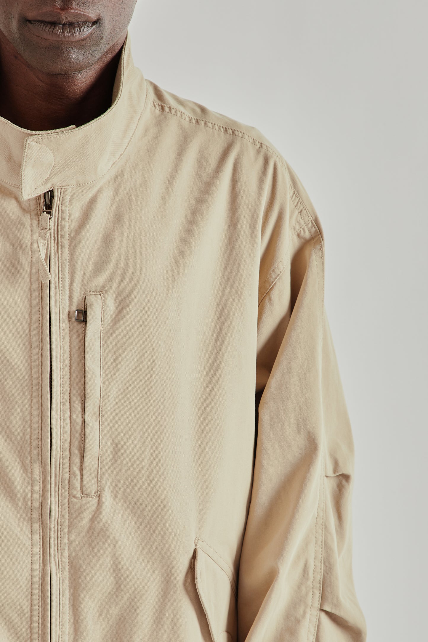 Frizmworks SS26 Harrington M65 Jacket Beige4770
