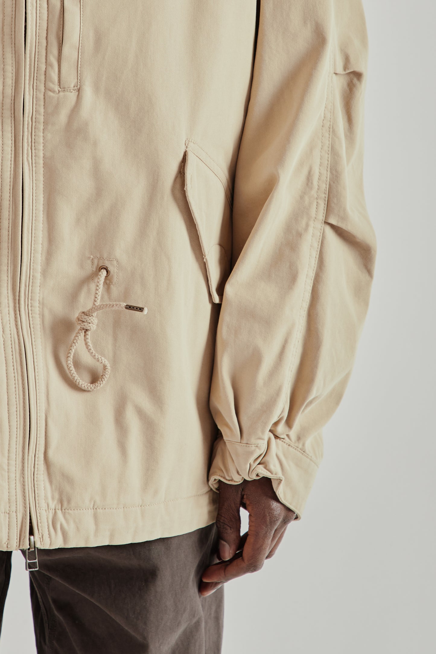 Frizmworks SS26 Harrington M65 Jacket Beige4771