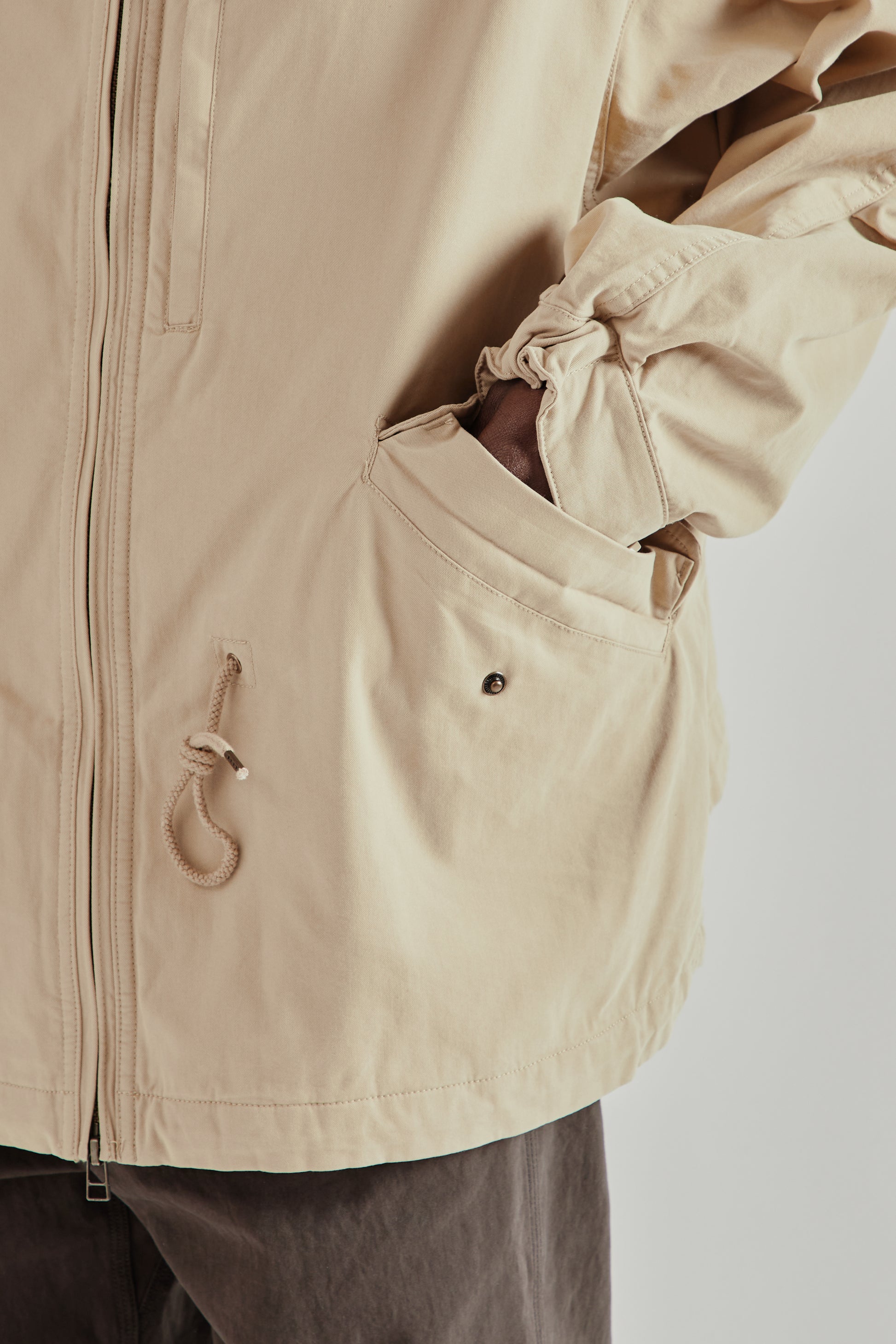 Frizmworks SS26 Harrington M65 Jacket Beige4772