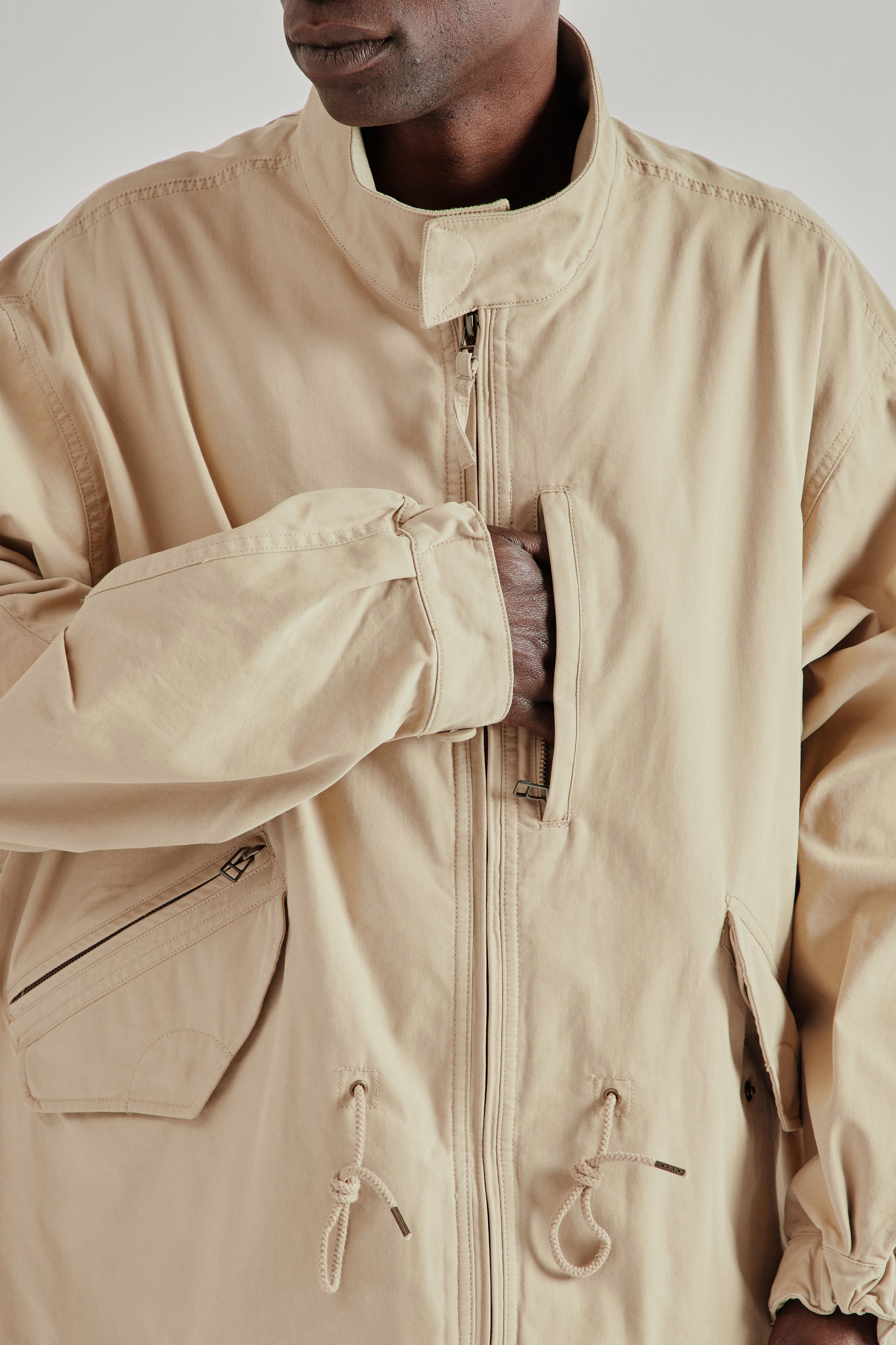 Frizmworks SS26 Harrington M65 Jacket Beige4773