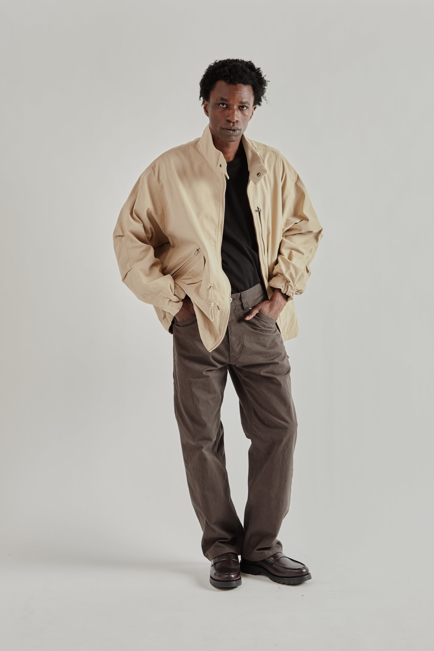 Frizmworks SS26 Harrington M65 Jacket Beige4775