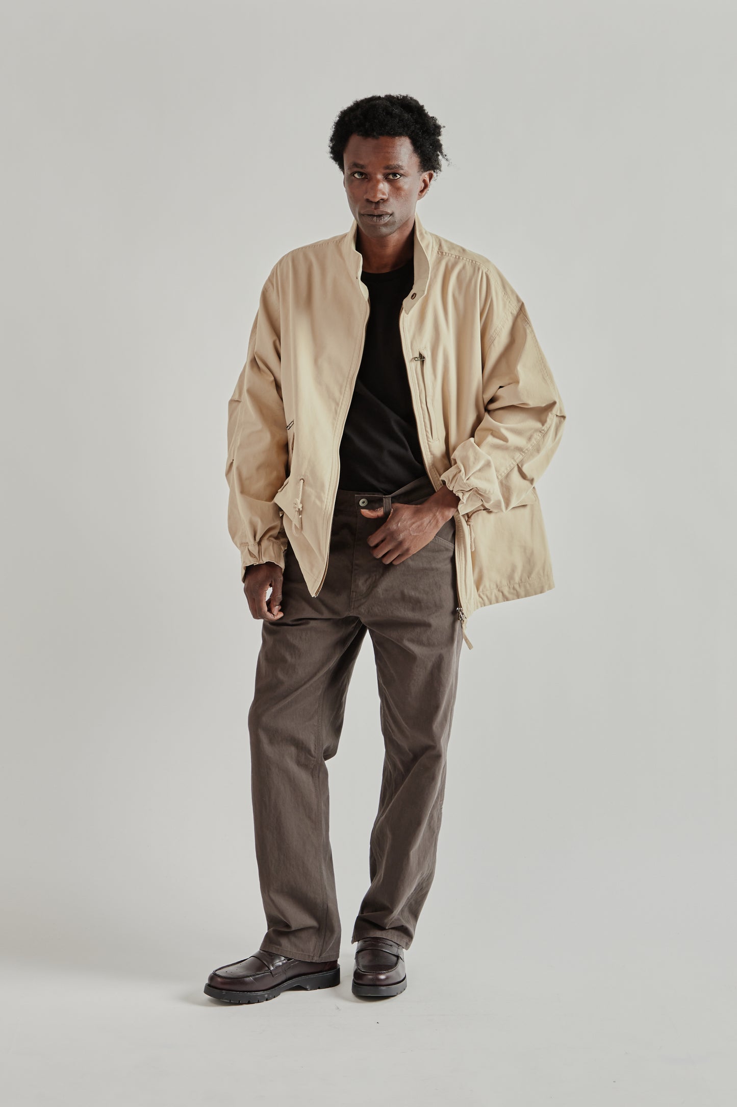 Frizmworks SS26 Harrington M65 Jacket Beige4779