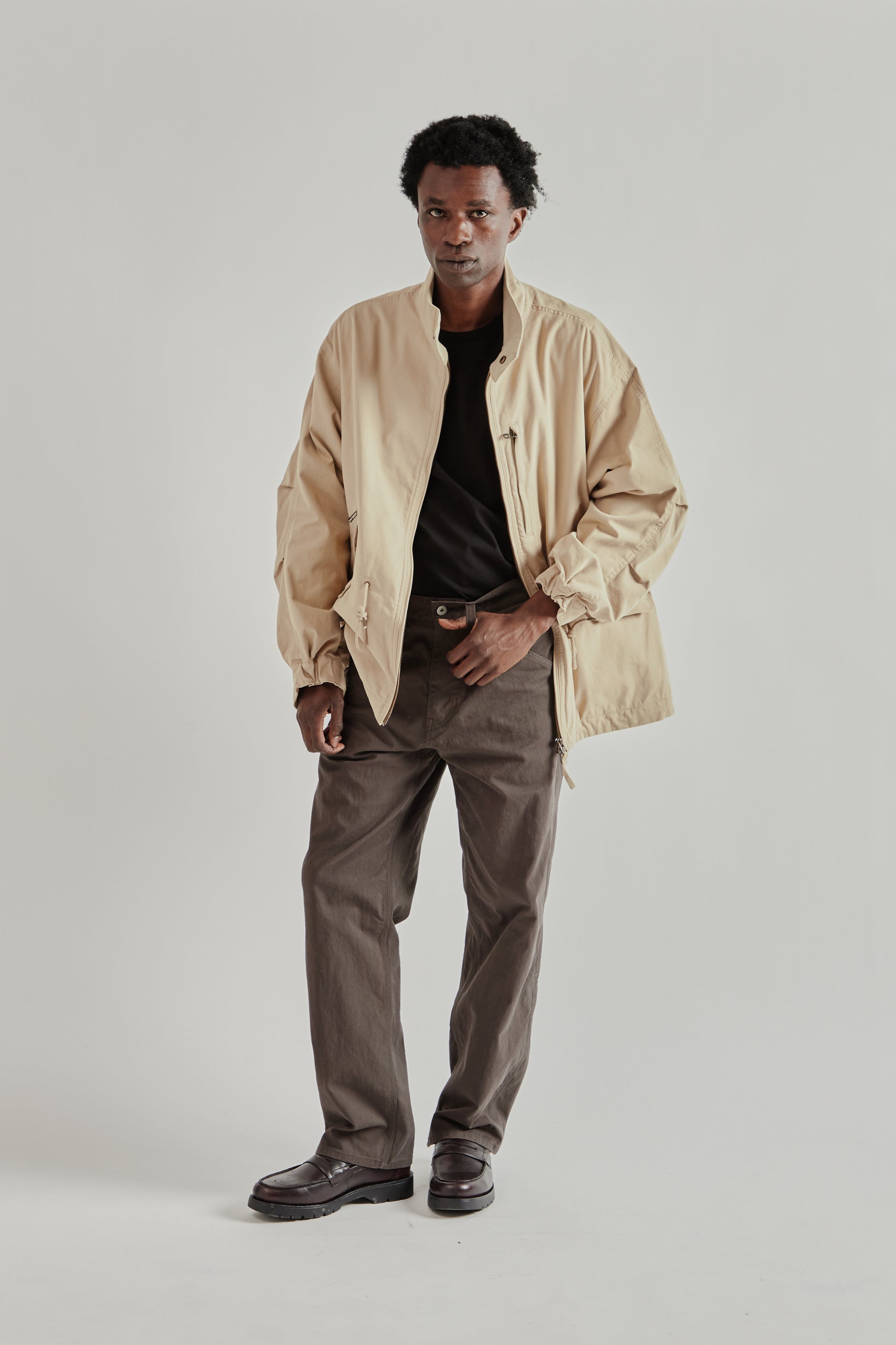 Frizmworks SS26 Harrington M65 Jacket Beige4779