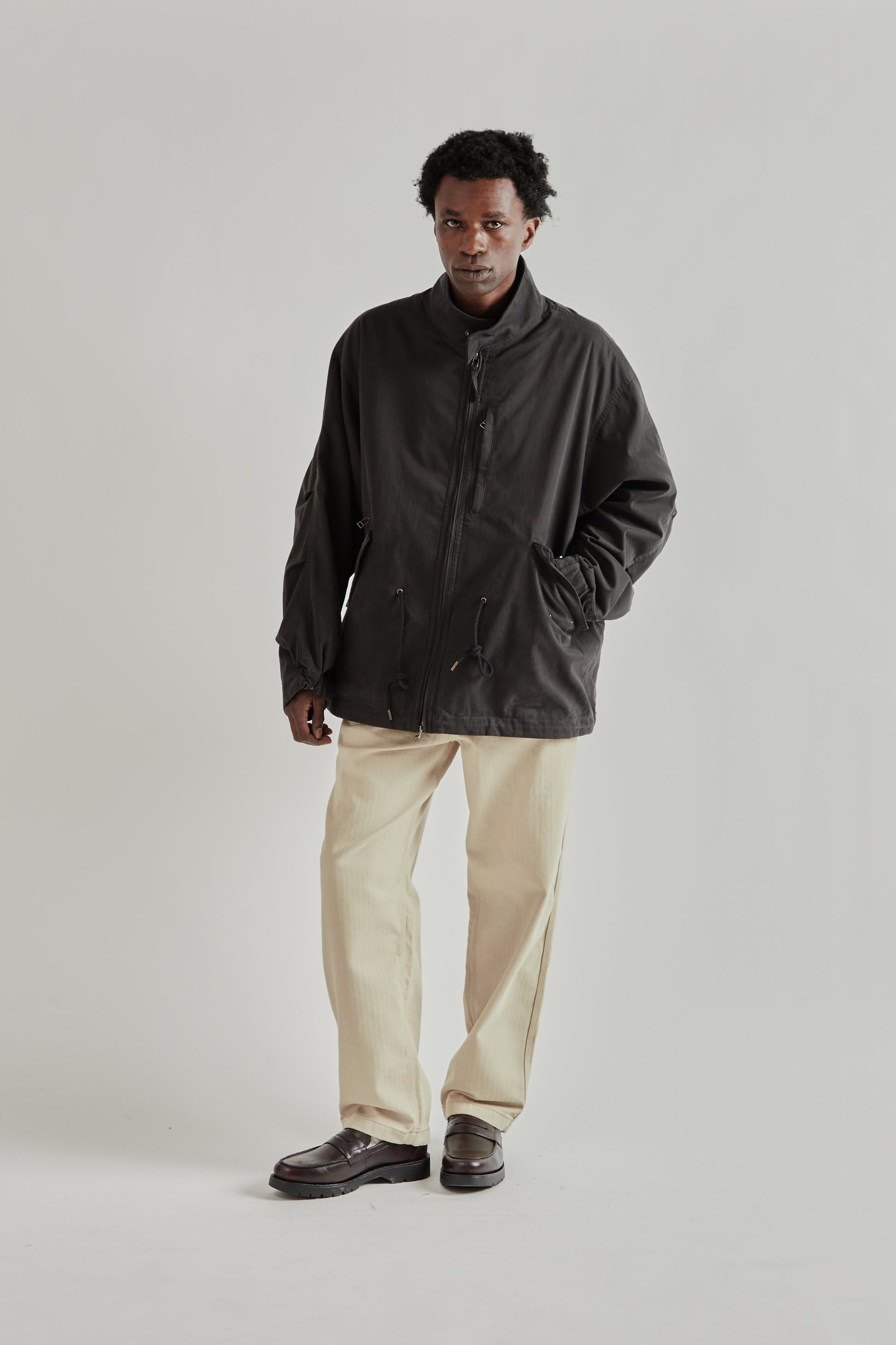 Frizmworks SS26 Harrington M65 Jacket Black4697