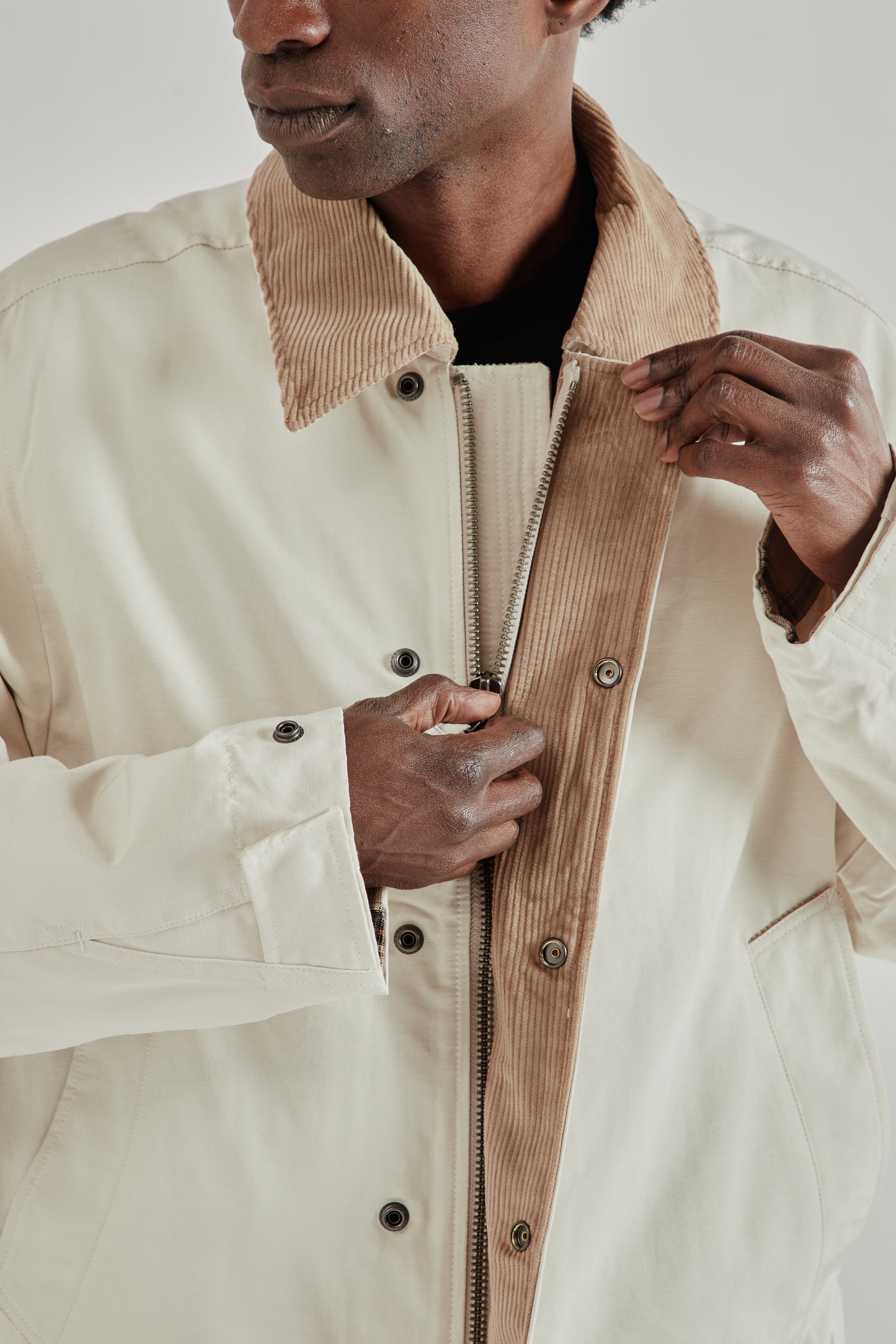 Frizmworks SS26 Heritage Hunting Jacket Cream4744