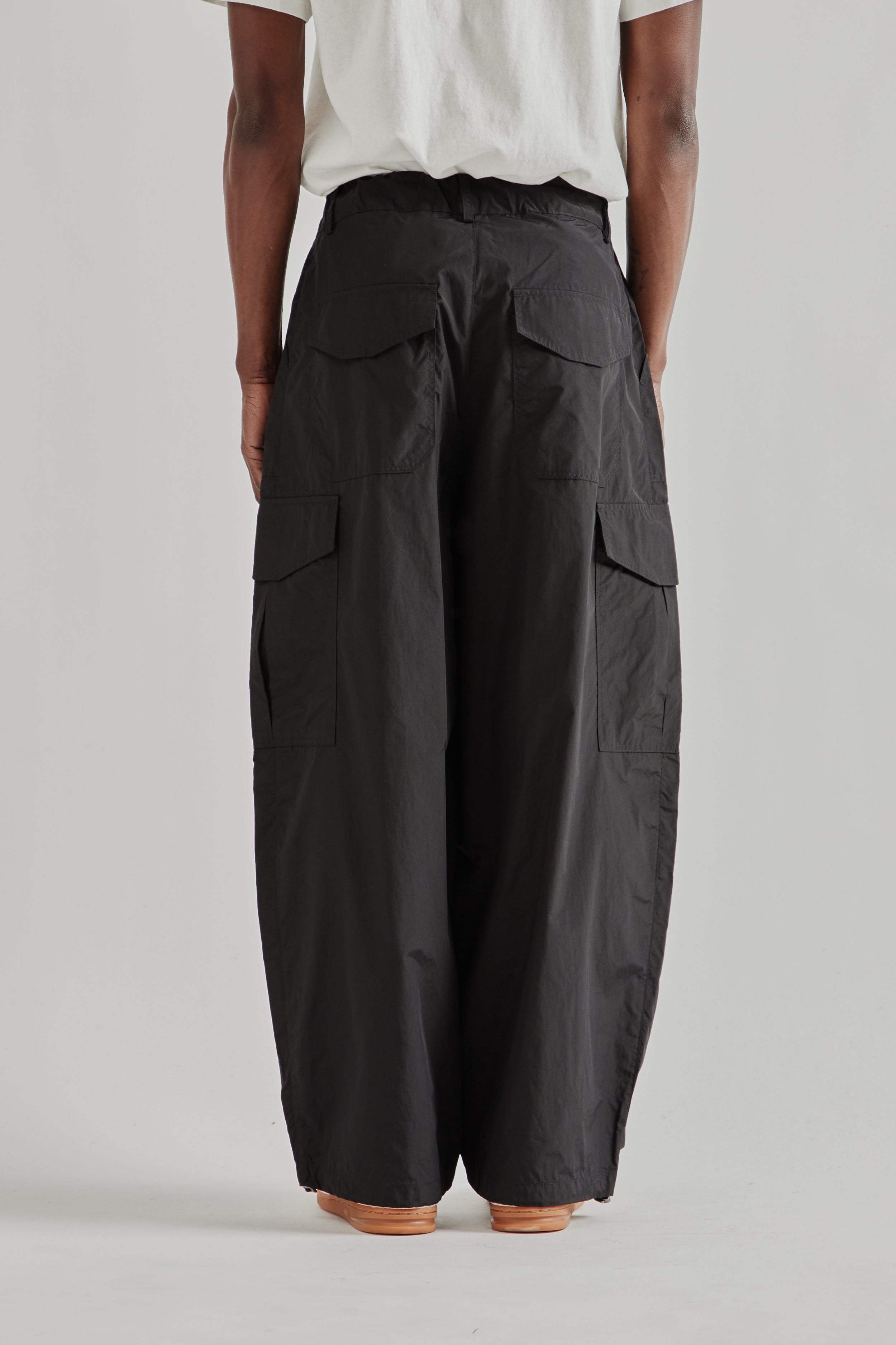 Frizmworks Nylon Cargo Balloon Pants - Black | Wallace Mercantile Shop