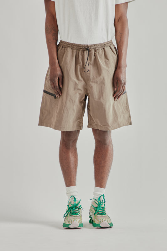 Frizmworks SS26 Nylon Utility Pocket Shorts Mud5246