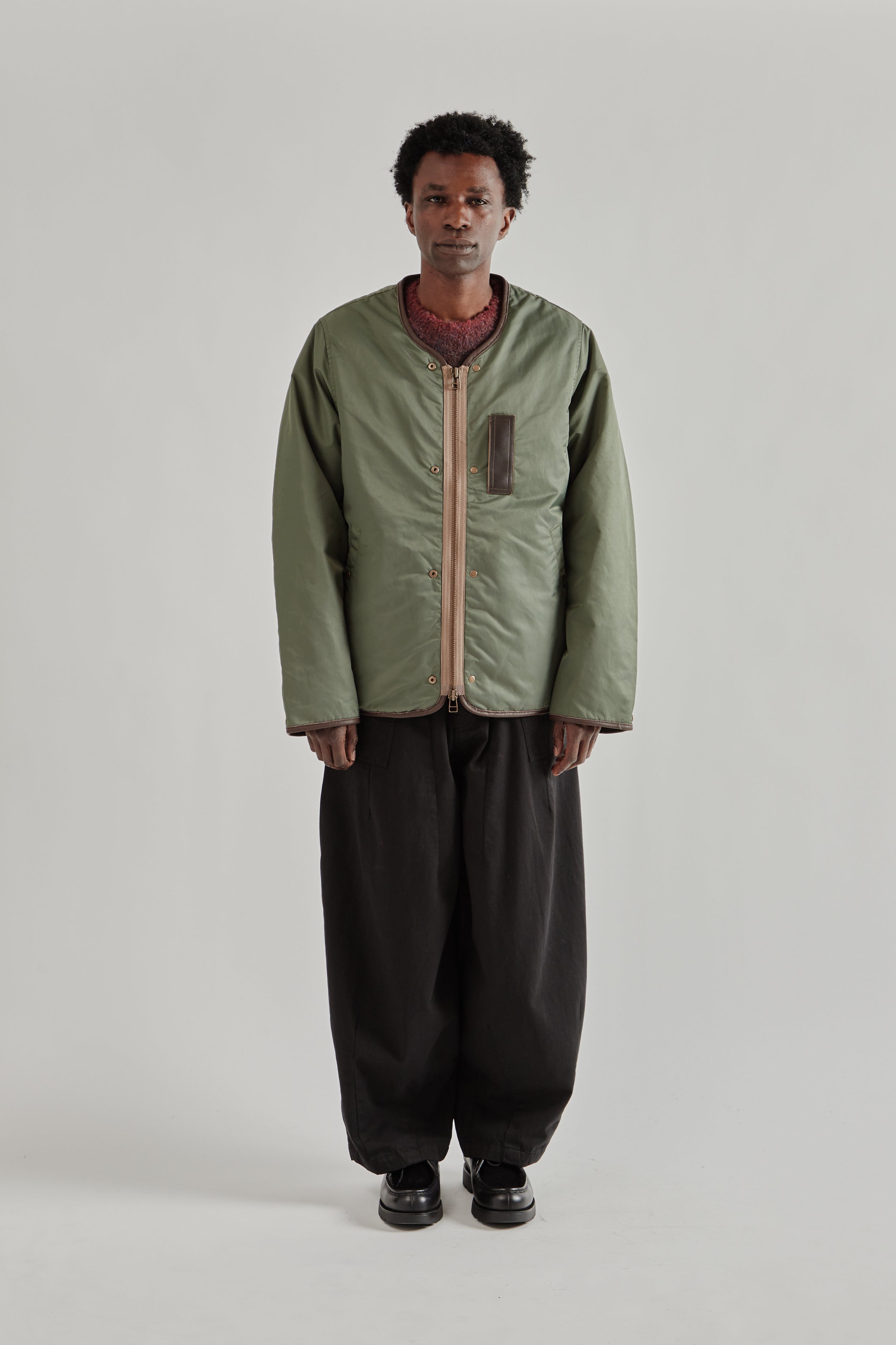 Frizmworks Reversible MA-1 Liner Jacket - Olive | Wallace