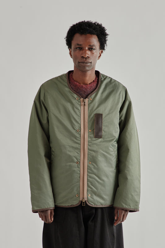Frizmworks SS26 Reversible MA-1 Liner Jacket Olive4556