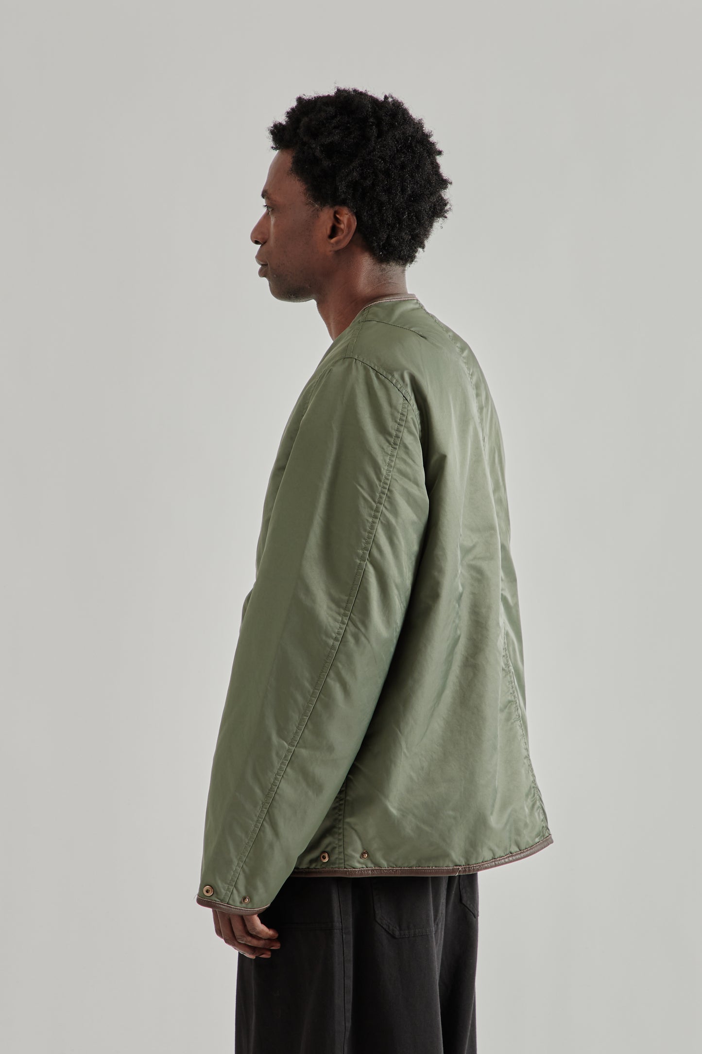 Frizmworks SS26 Reversible MA-1 Liner Jacket Olive4562