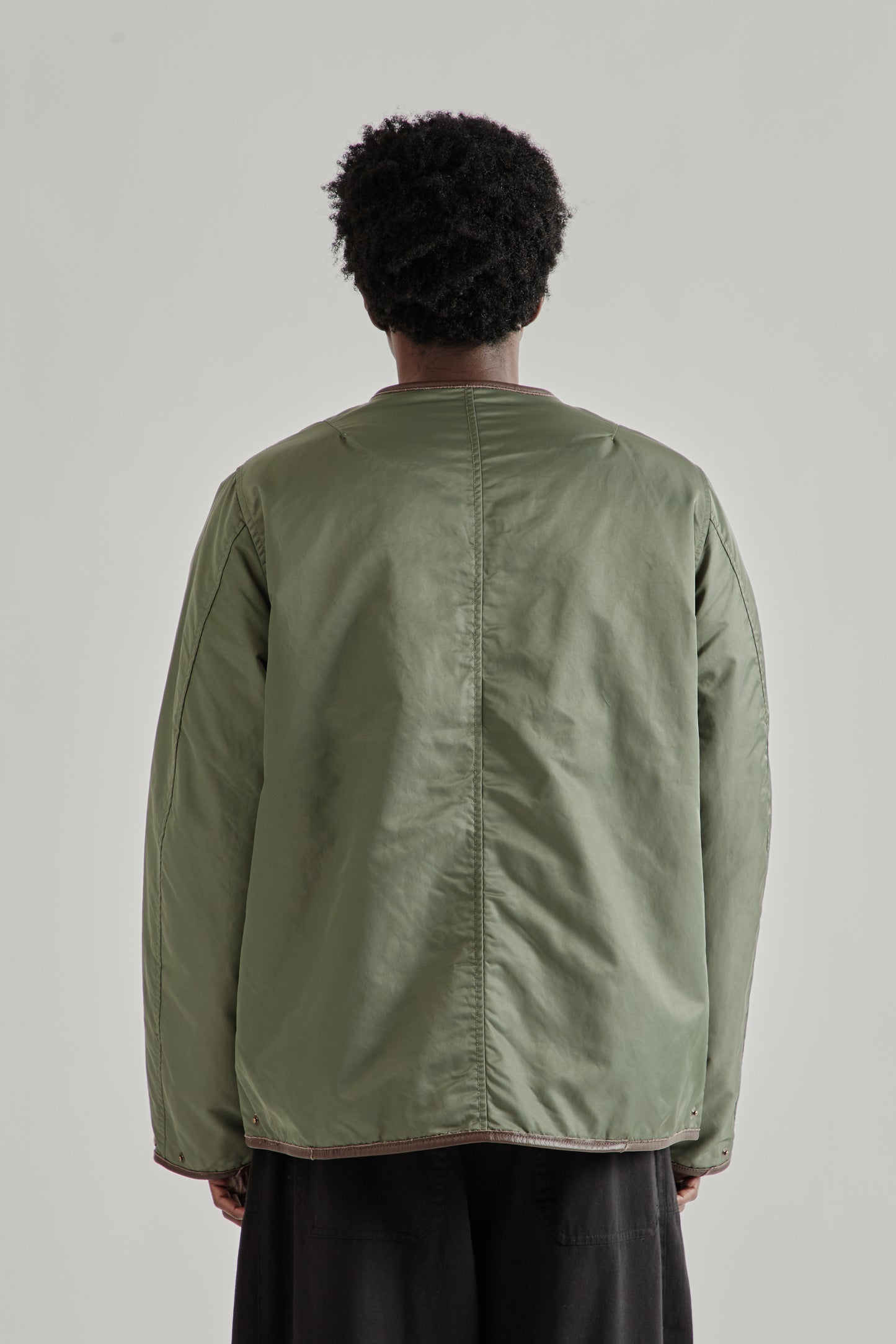 Frizmworks SS26 Reversible MA-1 Liner Jacket Olive4565