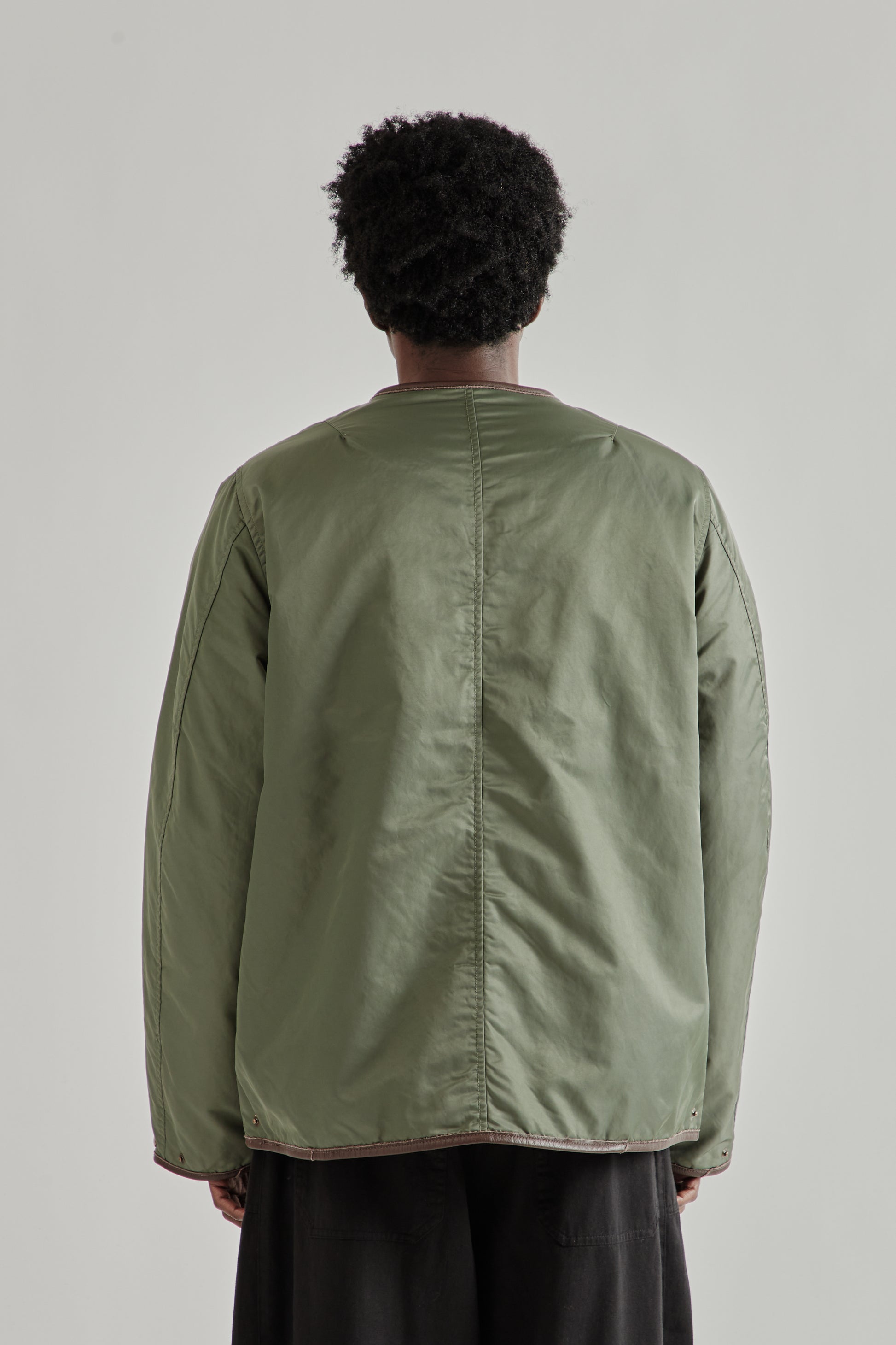 Frizmworks SS26 Reversible MA-1 Liner Jacket Olive4565