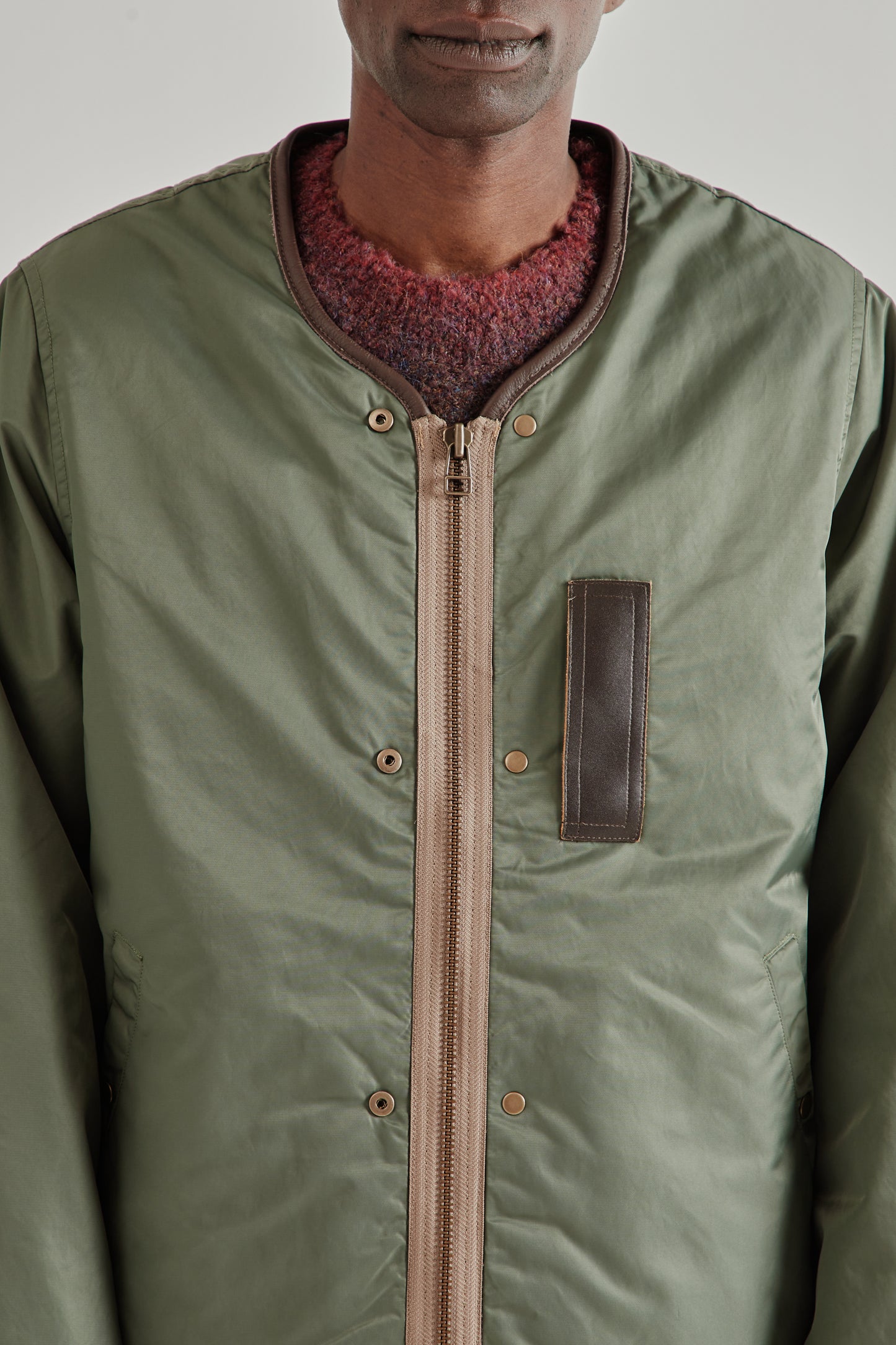Frizmworks SS26 Reversible MA-1 Liner Jacket Olive4567