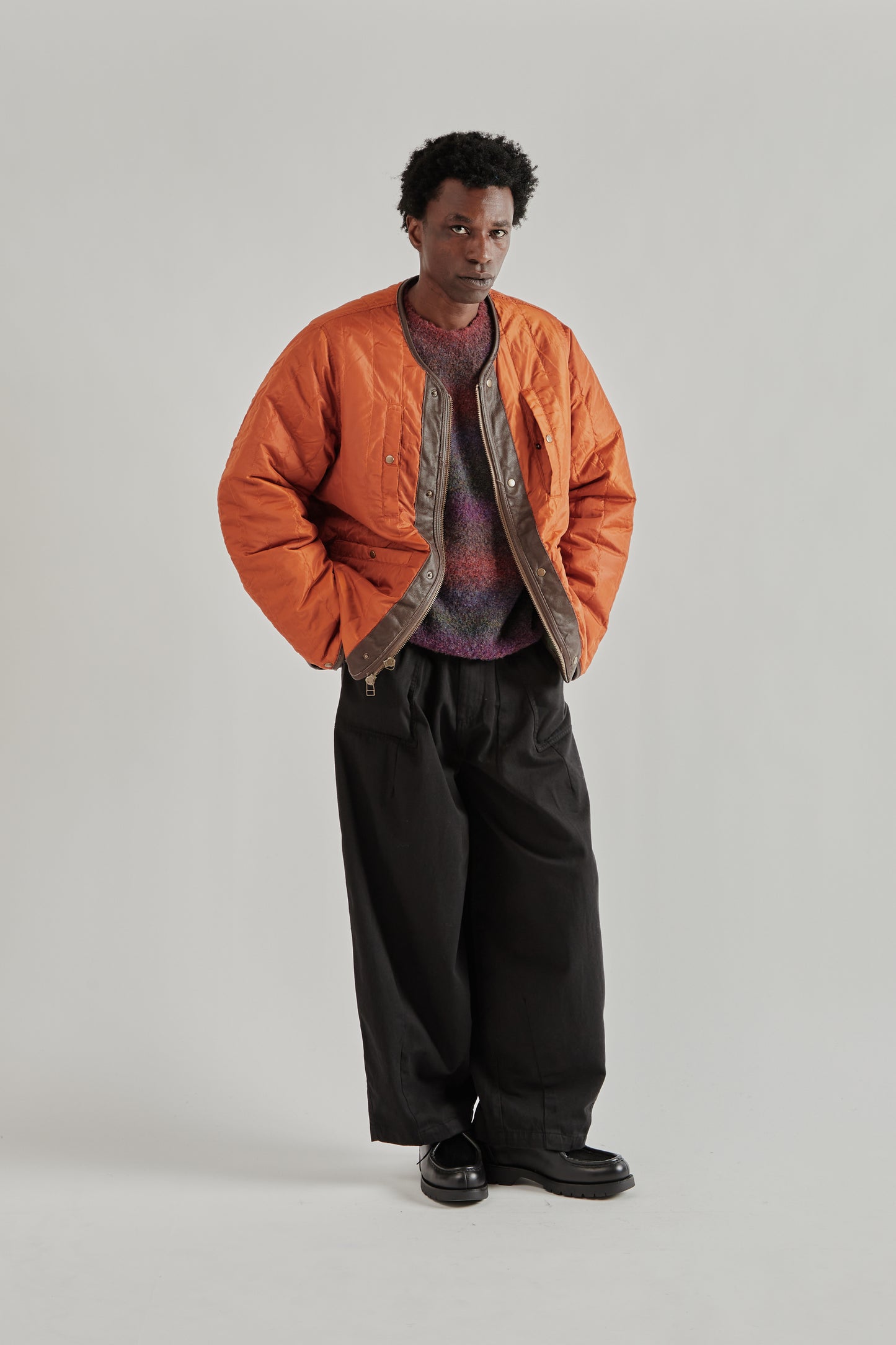 Frizmworks SS26 Reversible MA-1 Liner Jacket Olive4585