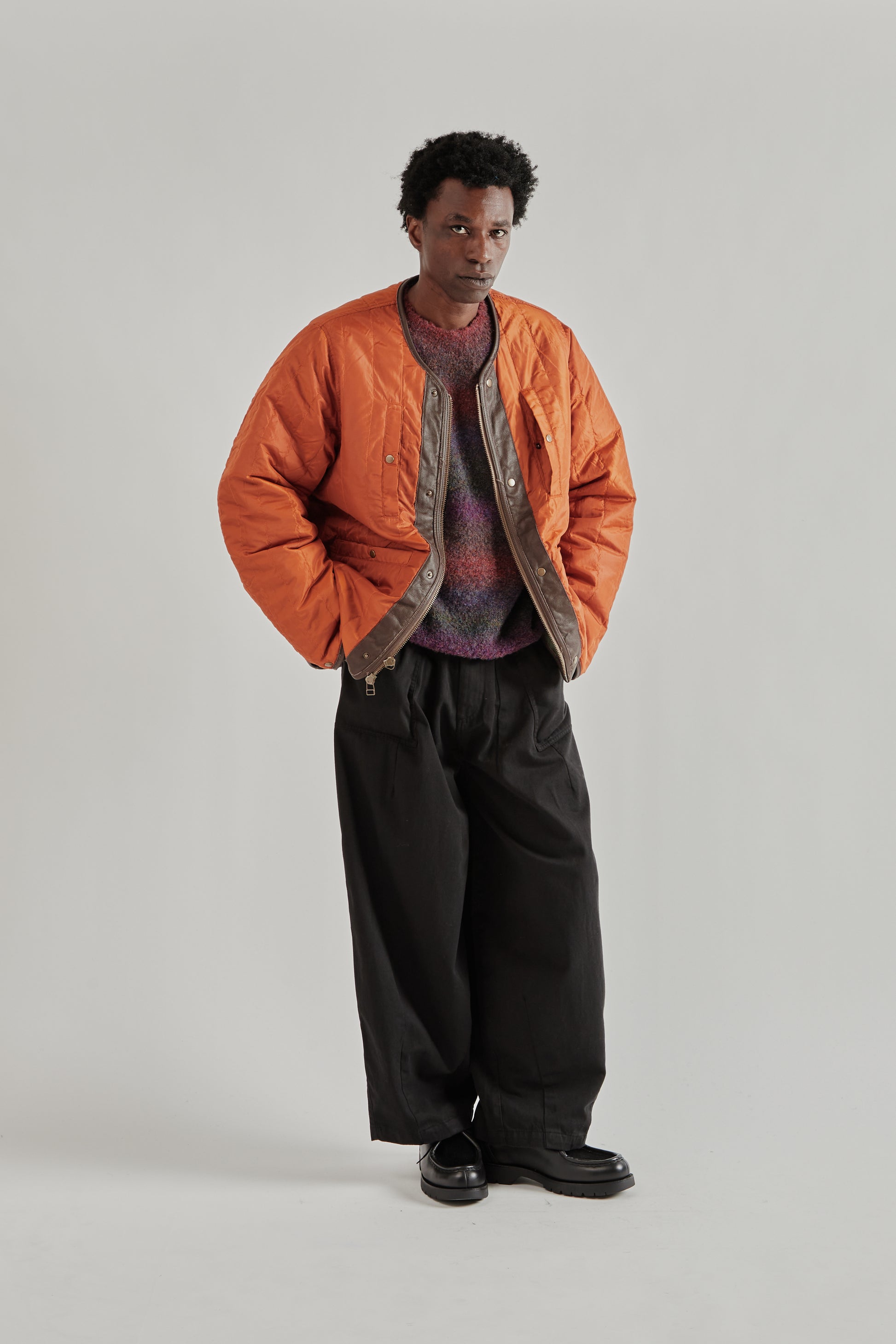 Frizmworks SS26 Reversible MA-1 Liner Jacket Olive4585