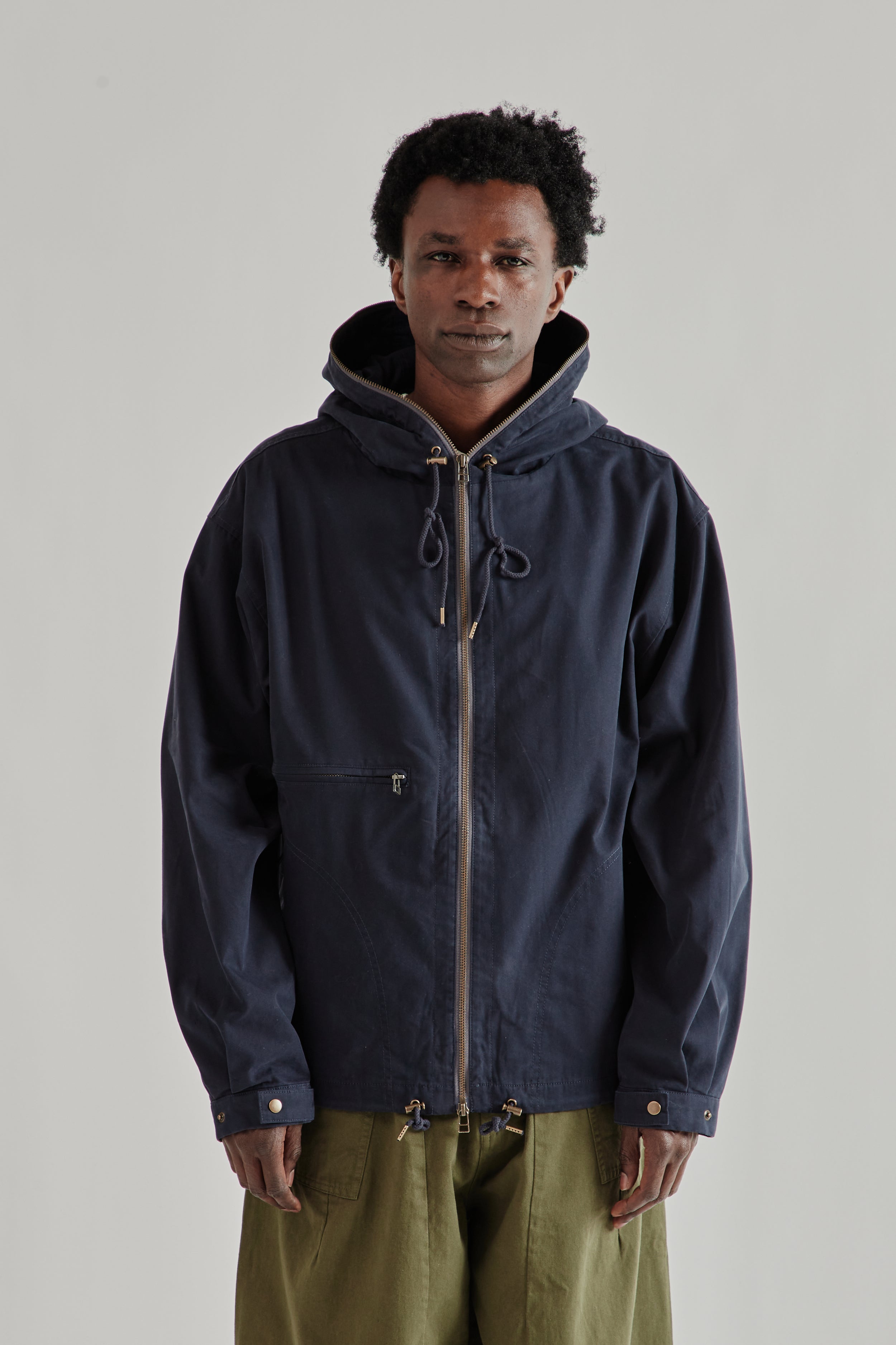 Frizmworks Sailing Hooded Parka - Navy | Wallace Mercantile Shop