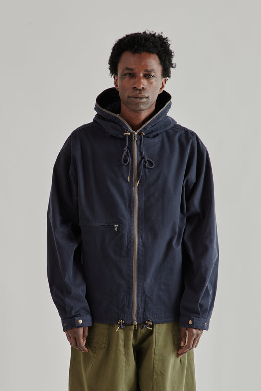 Frizmworks SS26 Sailing Hooded Parka Navy4352