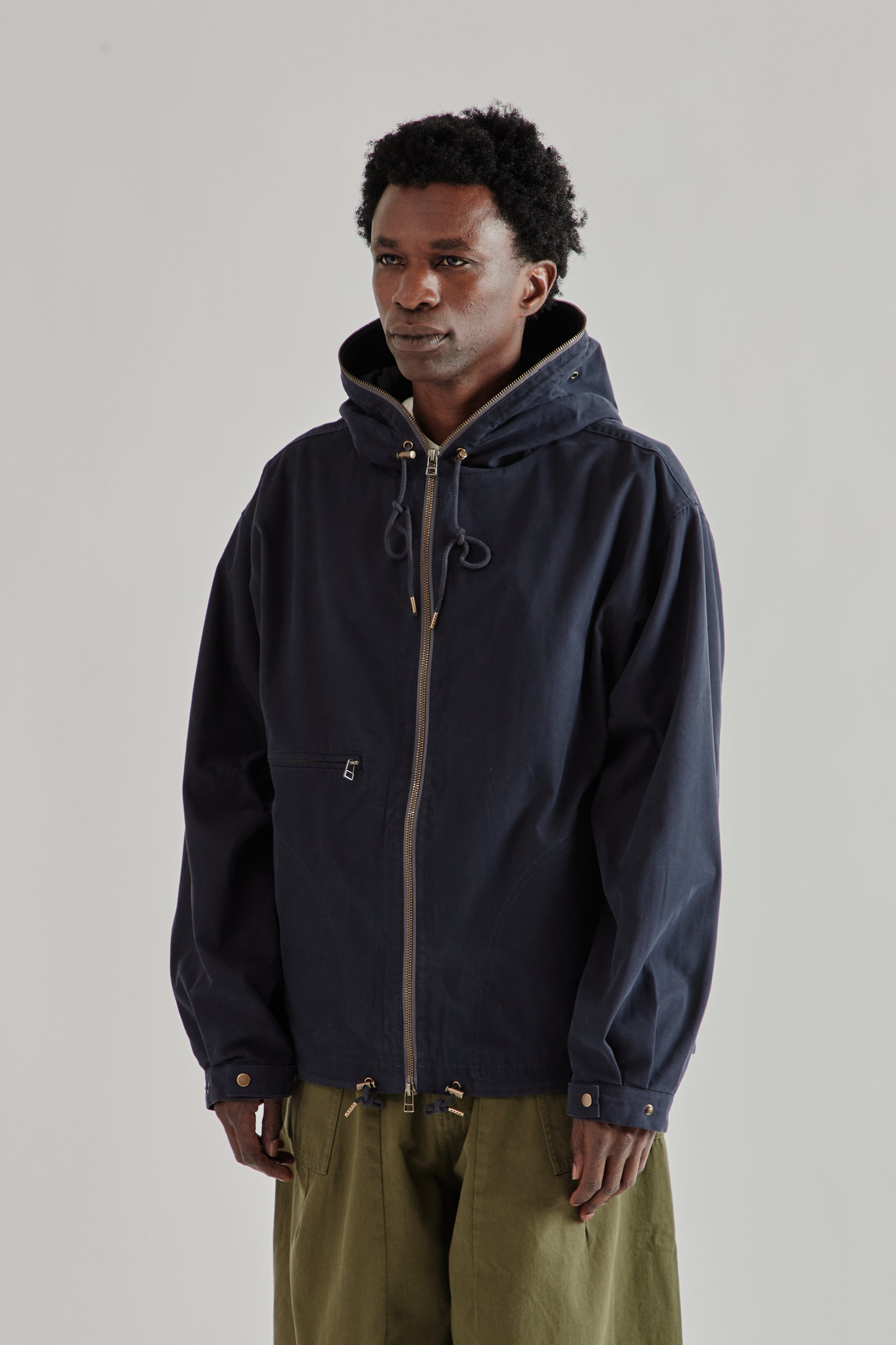 ち*す様 AFB SAILING PARKA Frizmworks Sailing Hooded Parka - Navy | Wallace Mercantile Shop