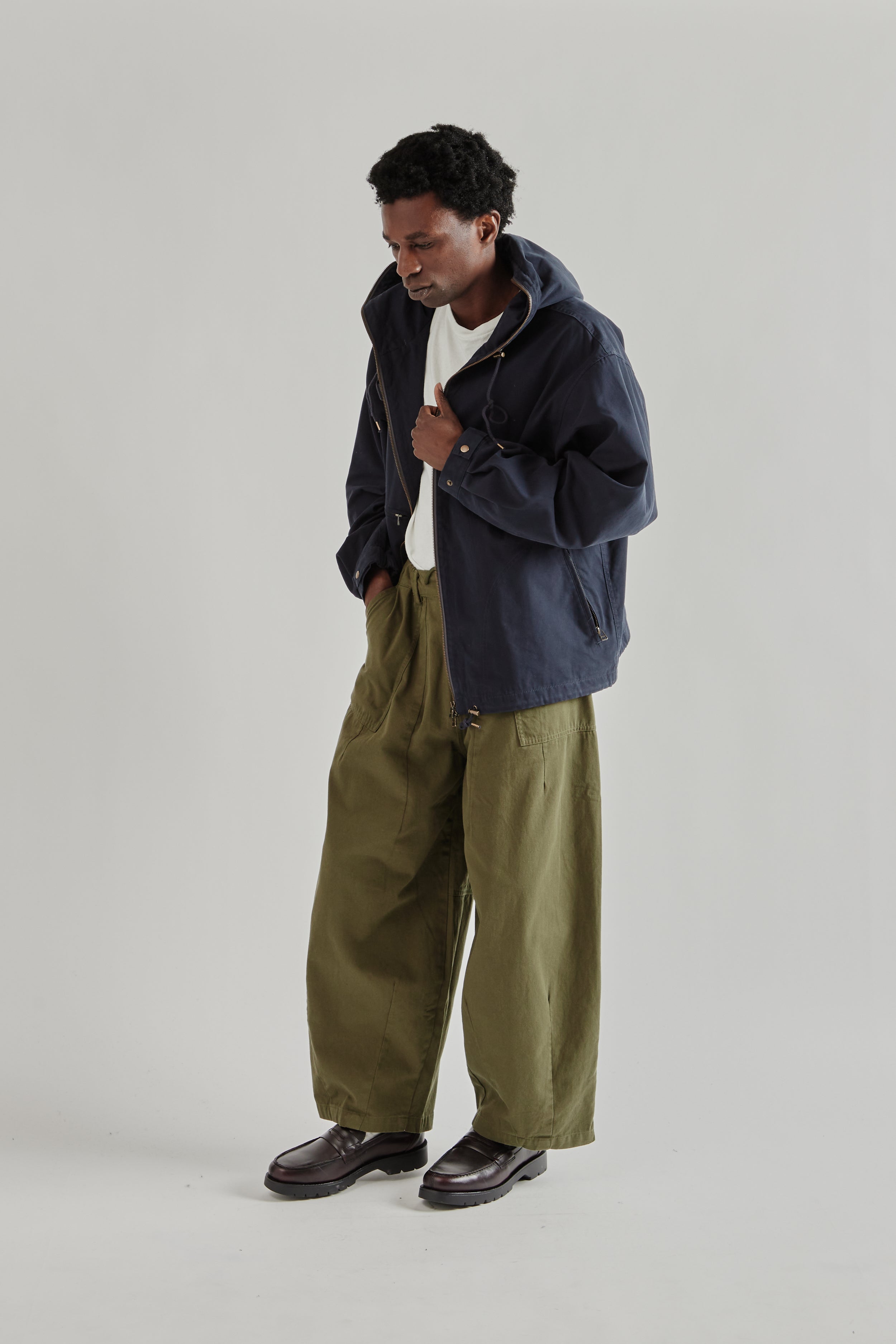 Frizmworks Sailing Hooded Parka - Navy | Wallace Mercantile Shop
