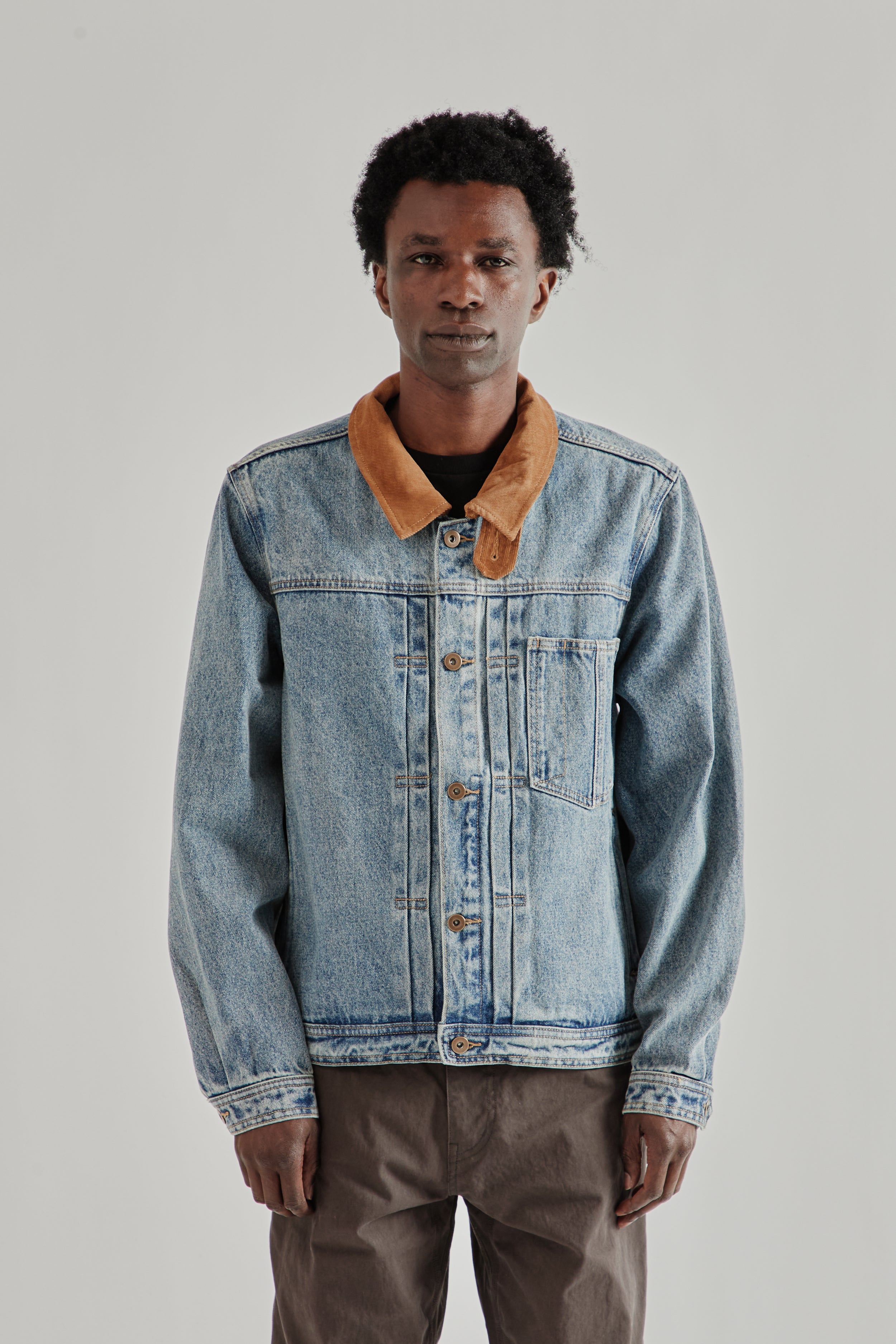 Frizmworks Washed Denim Tucker Jacket - Blue | Wallace Mercantile Shop