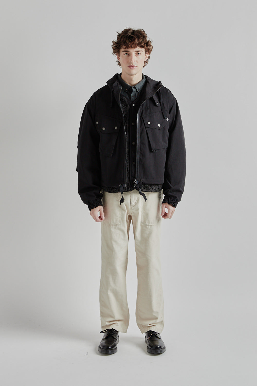 Frizmworks Smock Hooded Parka Black 1