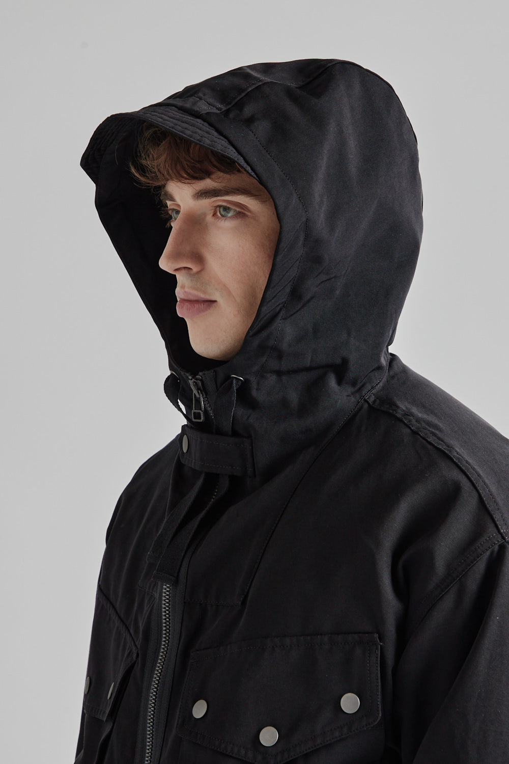 Frizmworks Smock Hooded Parka - Black | Wallace Mercantile Shop