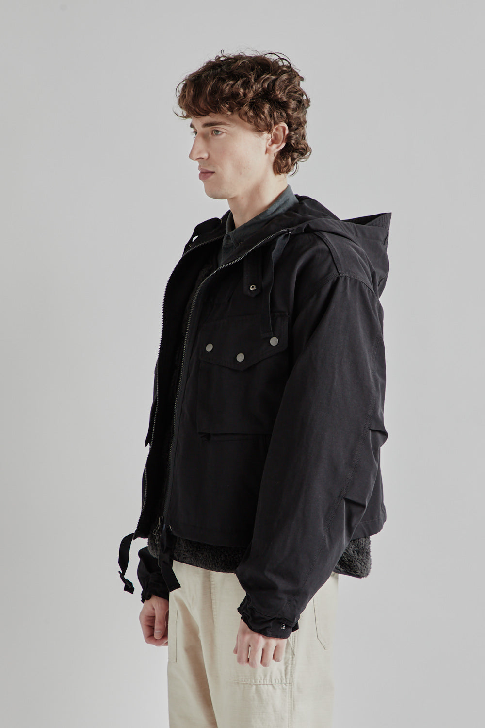 Frizmworks Smock Hooded Parka Black 3