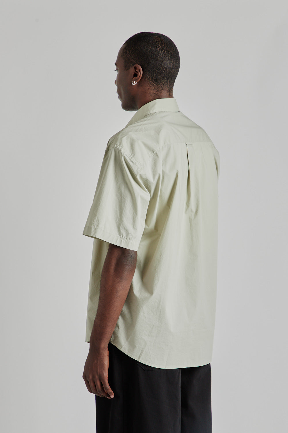 Typewriter Half Shirt - Gray