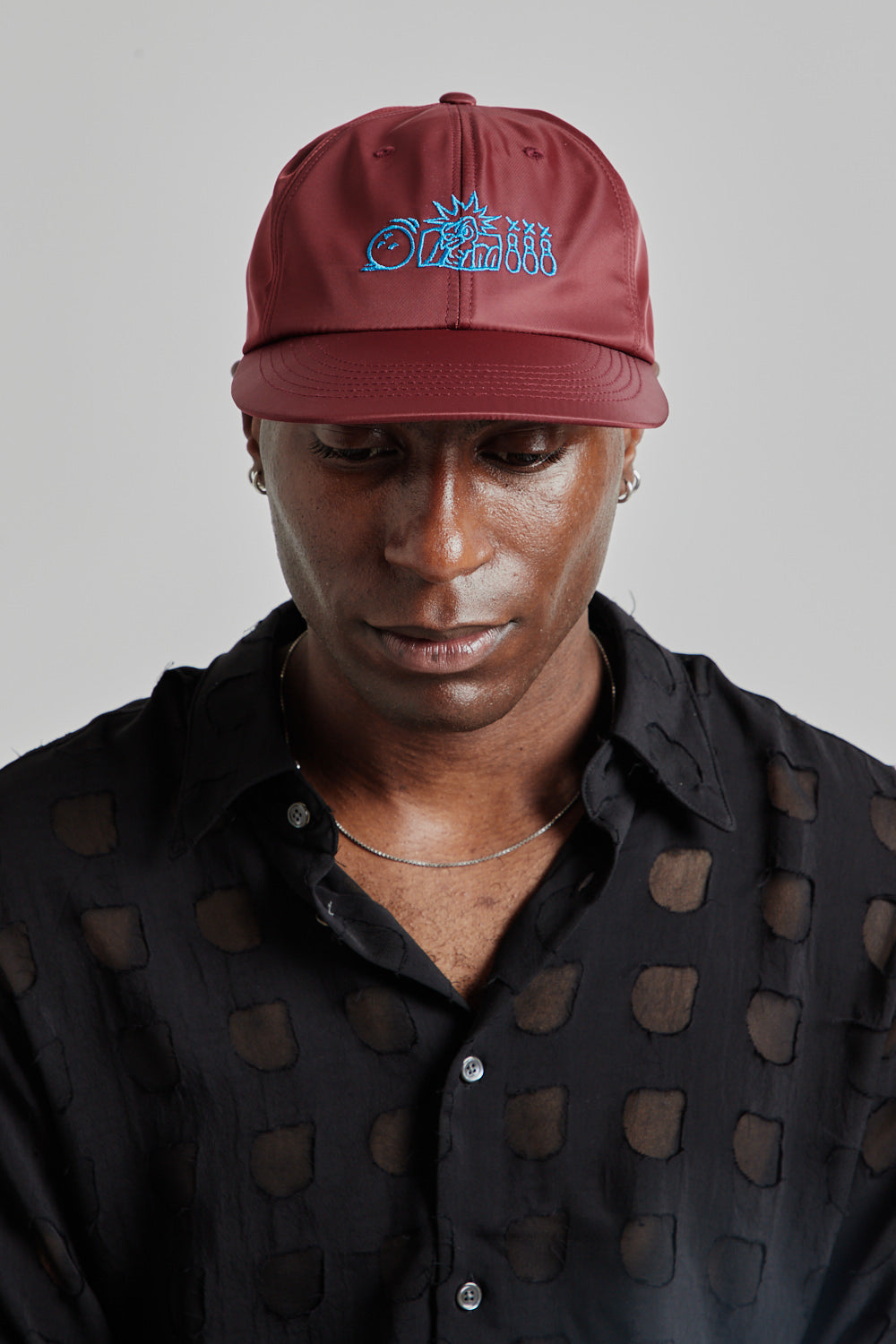 XXX Bowling Club Ball Cap - Burgundy