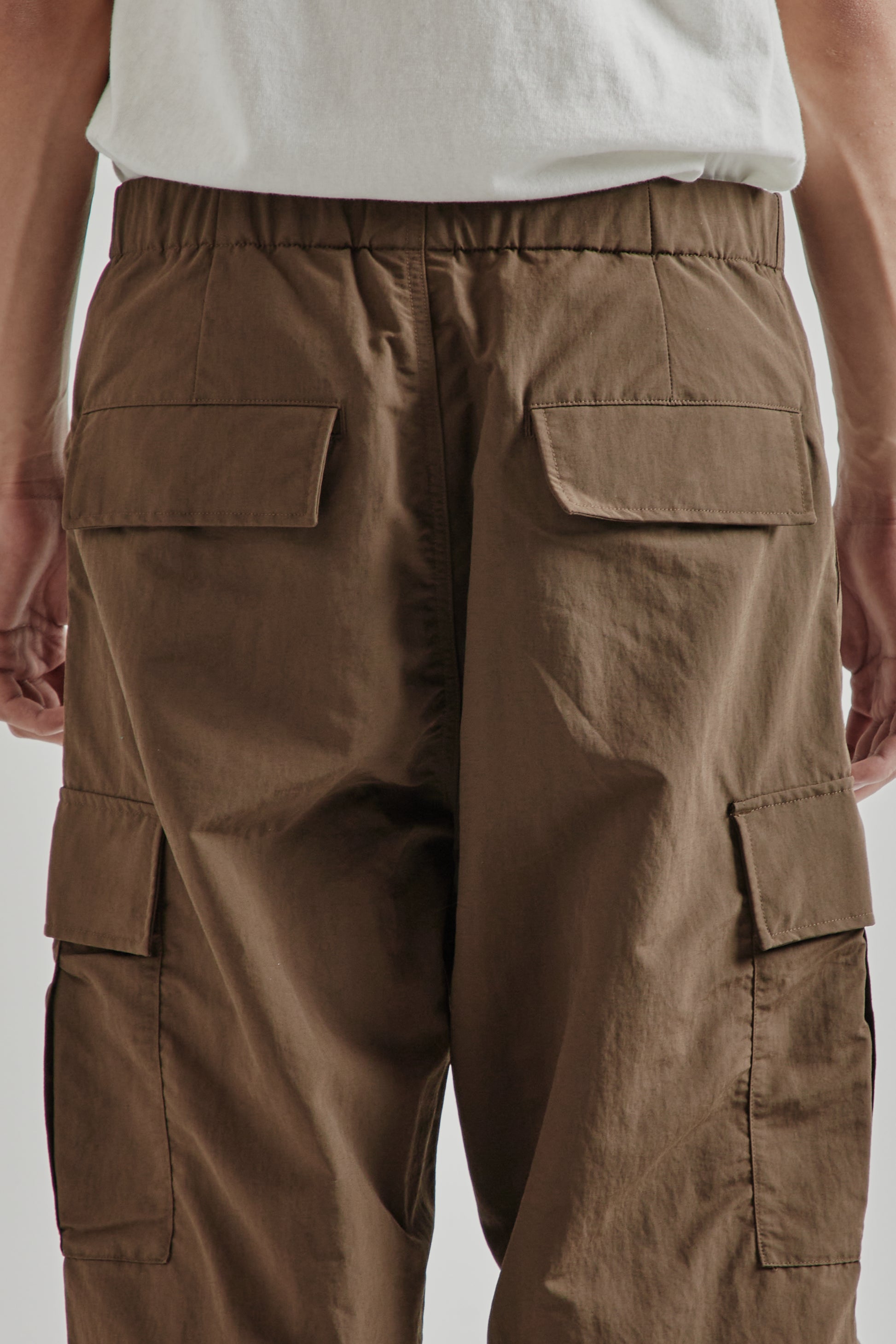 Goldwin FW25 Dope Dyed Tussah Cargo Pants Morel10