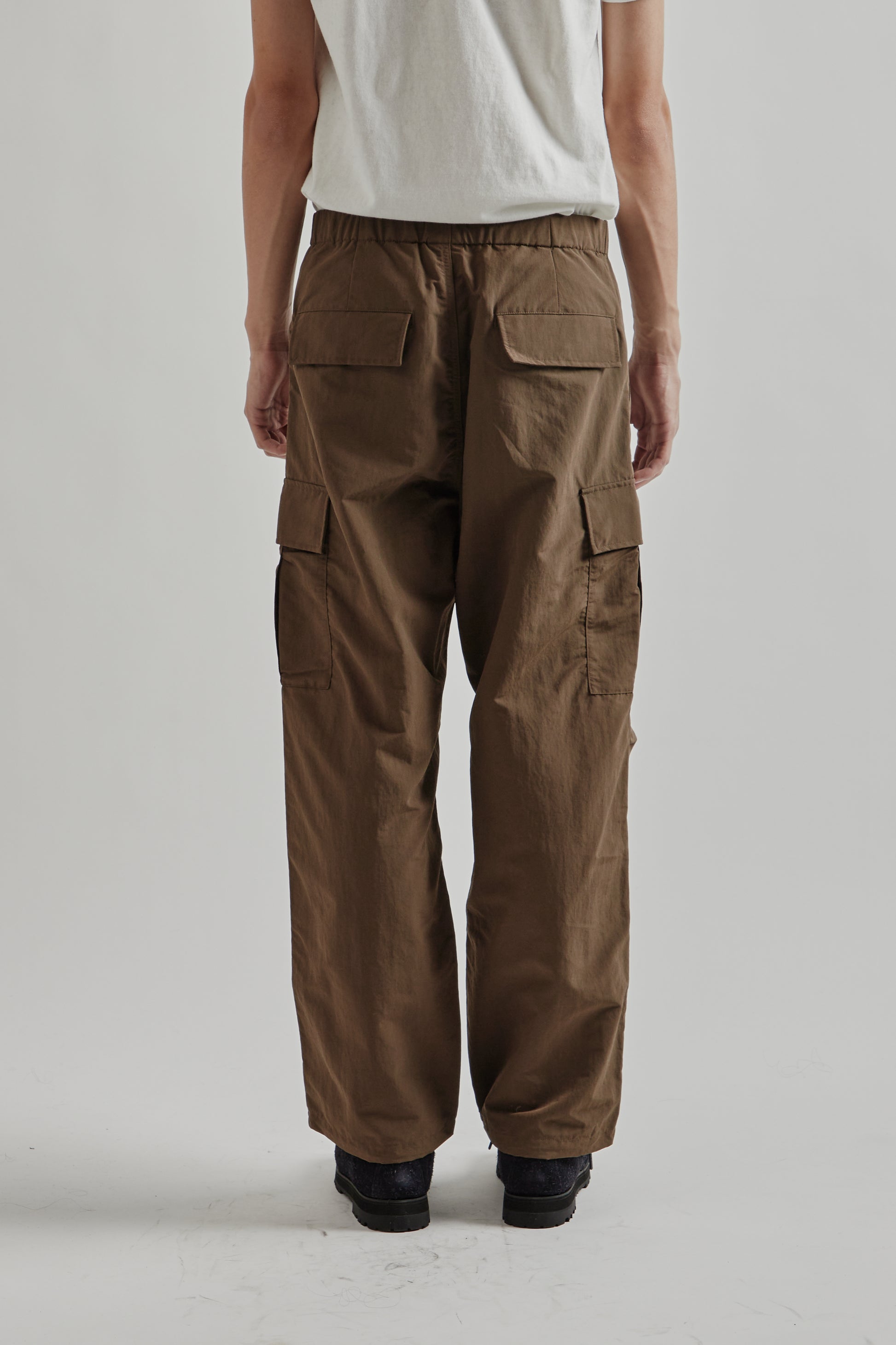 Goldwin FW25 Dope Dyed Tussah Cargo Pants Morel9