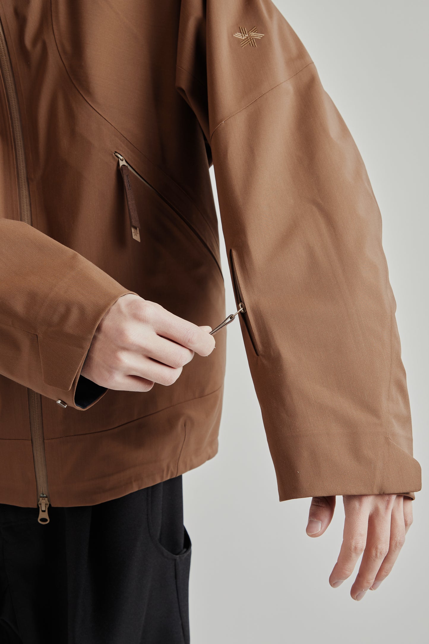 OYABE 3L Jacket - Sepia