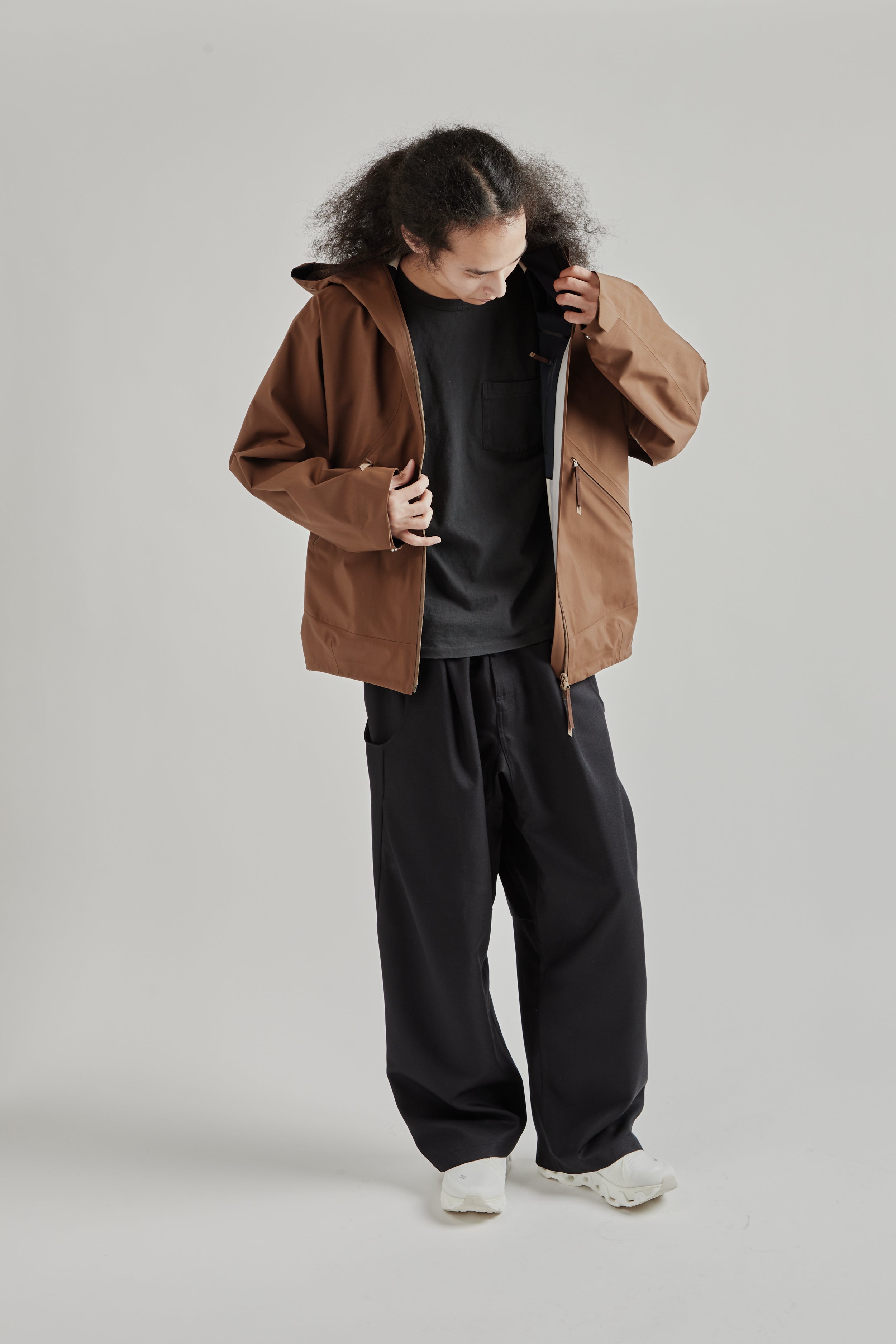 Goldwin OYABE 3L Jacket - Sepia | Wallace Mercantile Shop