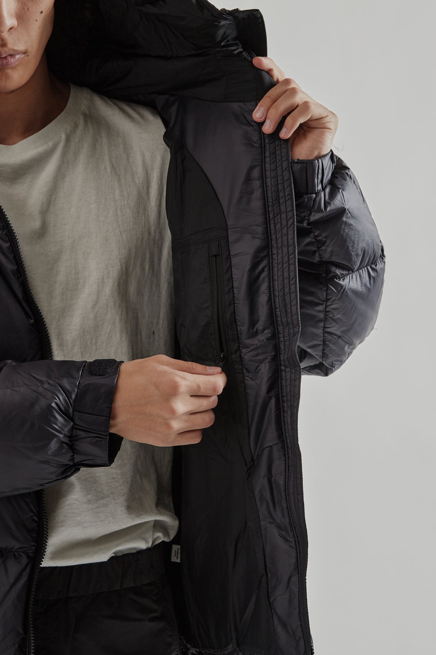 Goldwin FW25 PERTEX QUANTUM Down Parka Black21