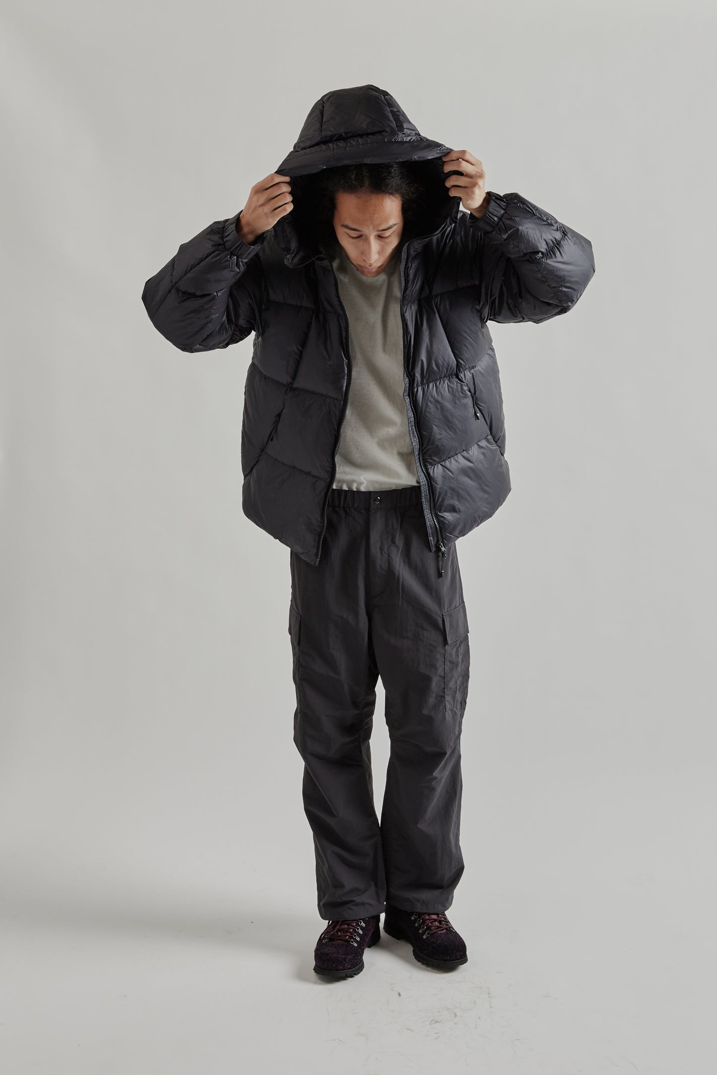 Goldwin FW25 PERTEX QUANTUM Down Parka Black25